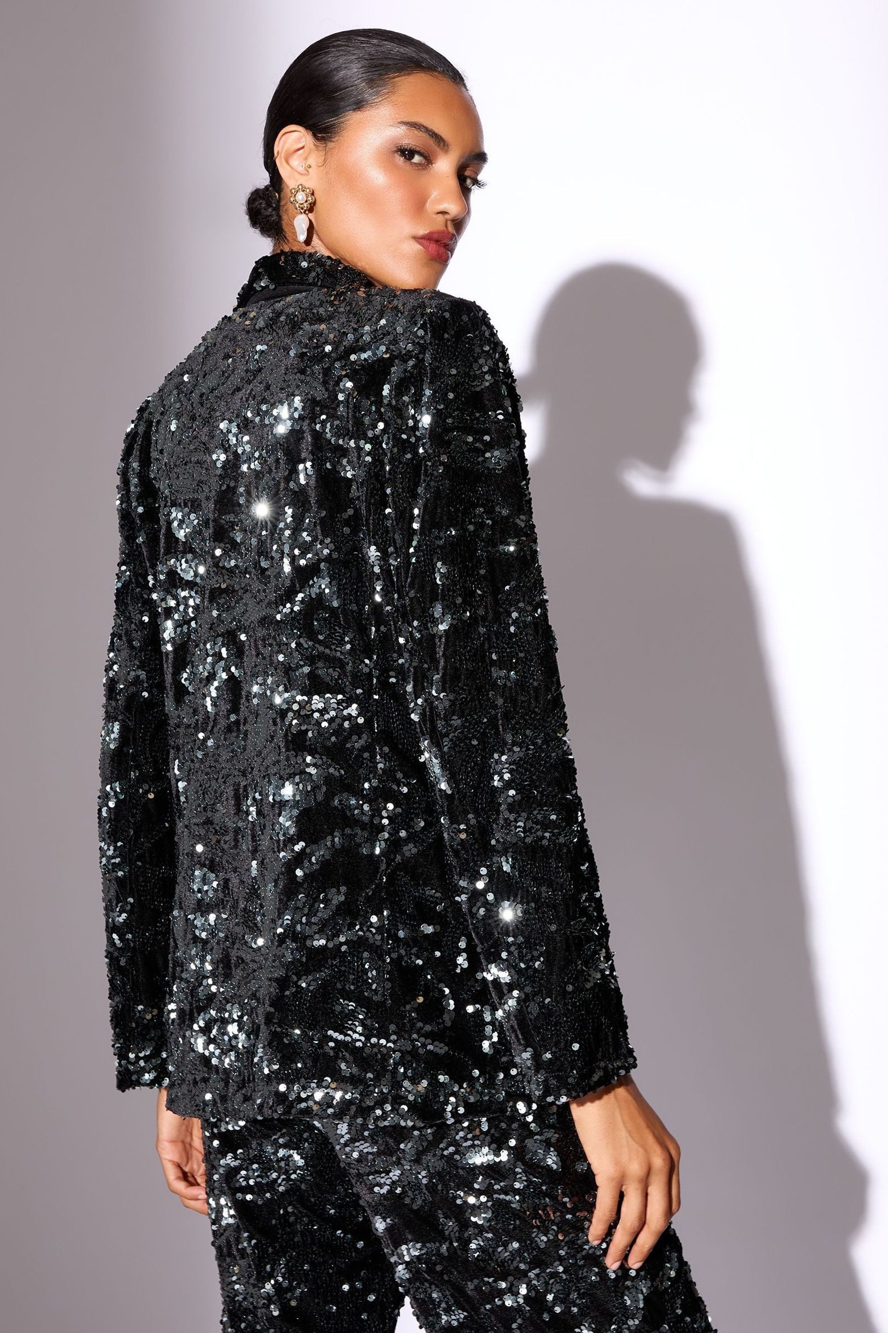 LIPSY Jackenblazer Lipsy Relaxed Fit Bedruckter Blazer, Regular (1-tlg) günstig online kaufen