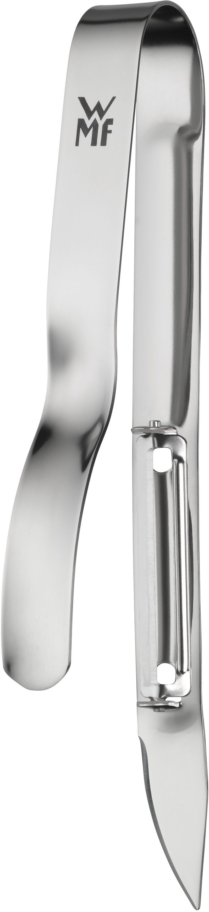WMF Sparschäler Gourmet, (1-tlg), bewegliche Klinge, scharfe Klingenspitze, Cromargan Edelstahl rostfrei