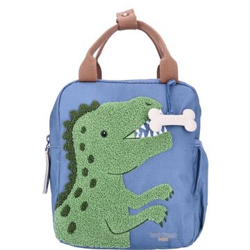 Depesche Kinderrucksack Depesche Kinder Rucksack Mini Dino World blau (Stück, Stück)