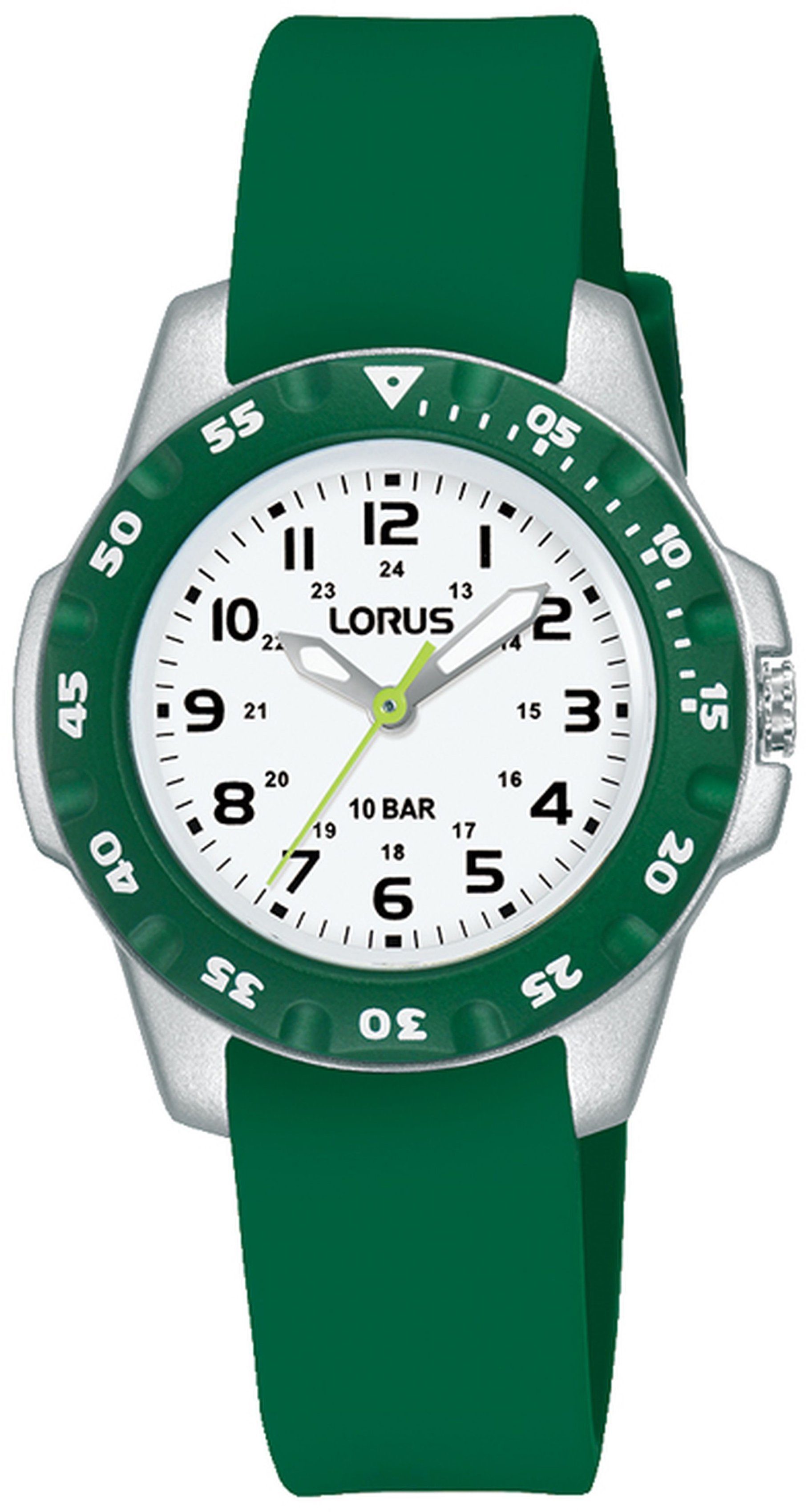 auch LORUS grün RRX57HX9, Geschenk Quarzuhr ideal als