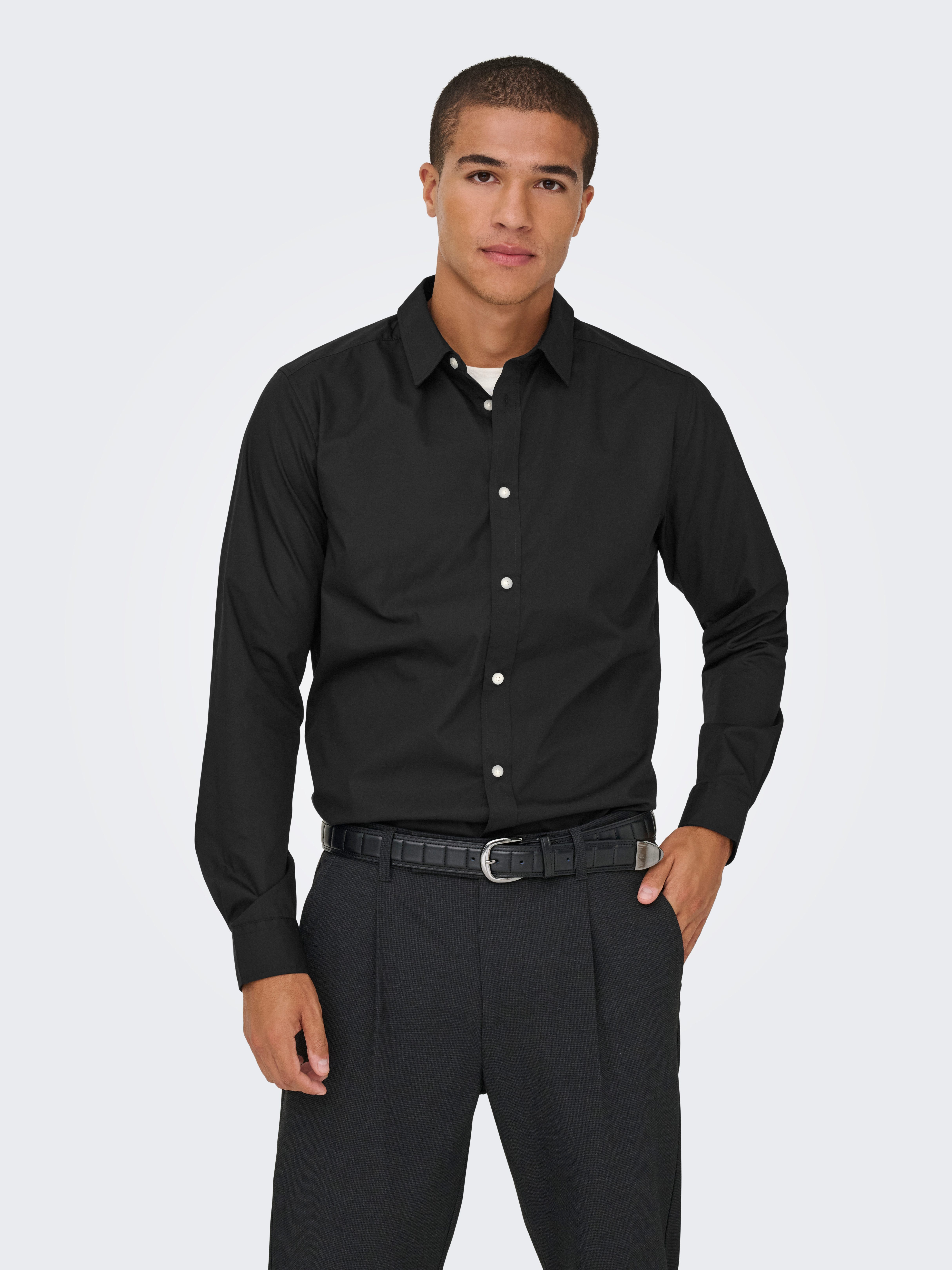 ONLY & SONS Langarmhemd ONSFLORIAN LIFE günstig online kaufen