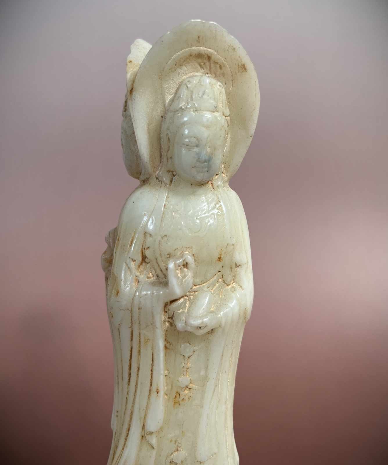 Nanshan Buddha China LifeStyle Guanyin Buddhafigur Asien Jade Figur