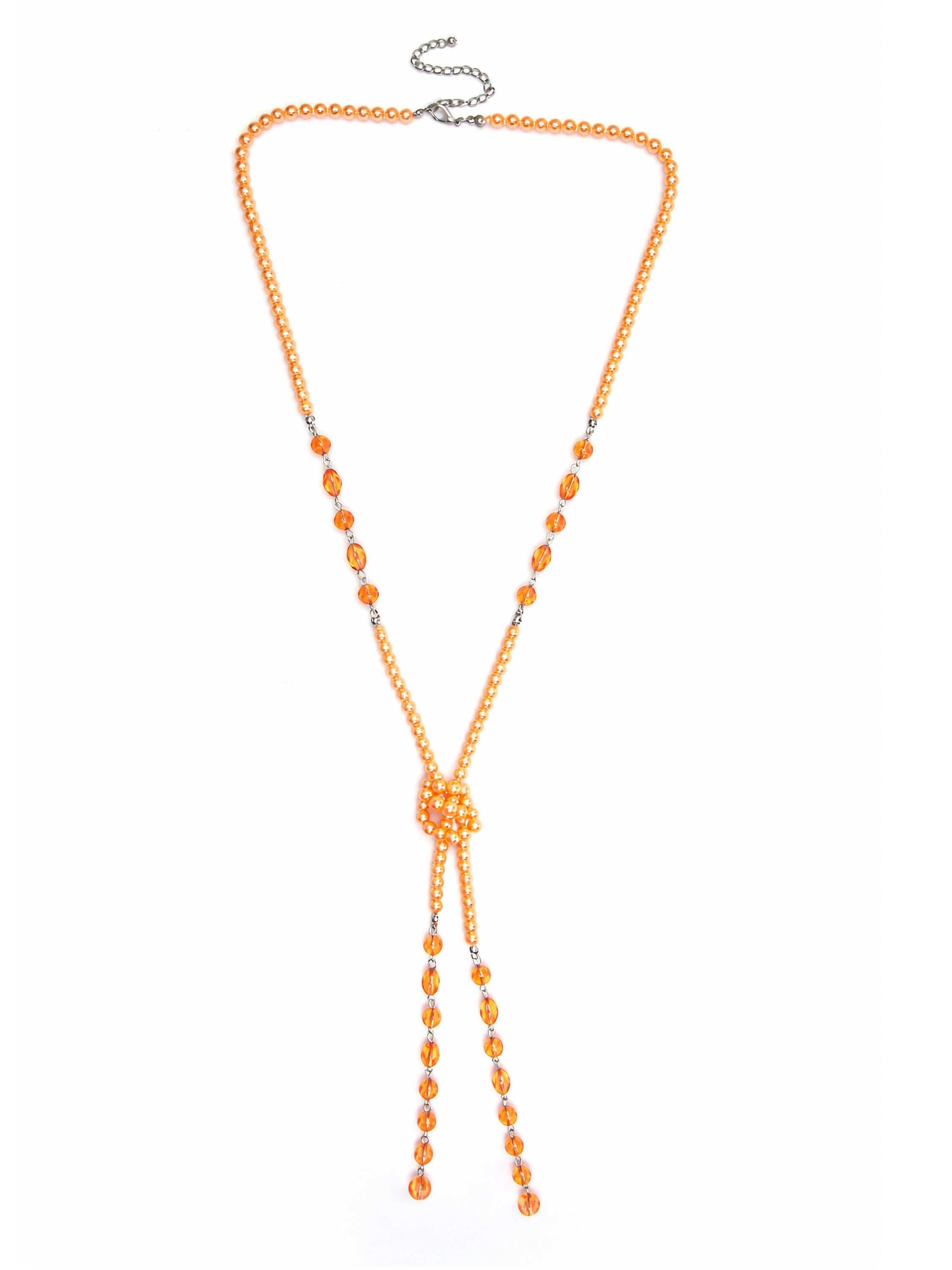 COLLEZIONE ALESSANDRO Lange Kette Heather, mit Glasperlen