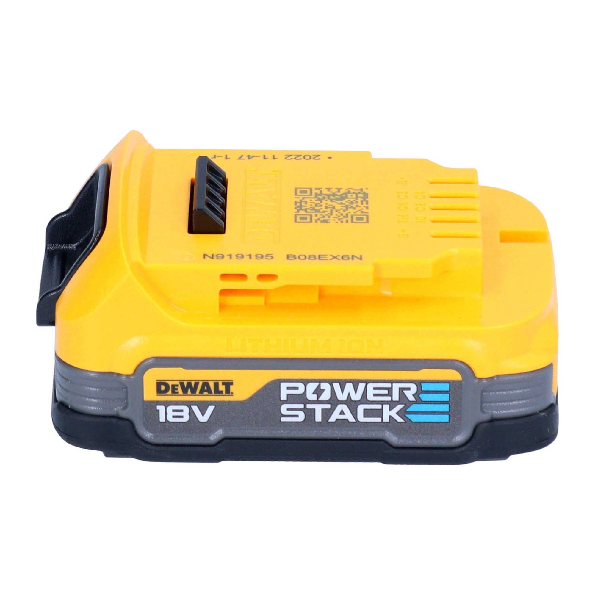 DeWalt Akku-Handstaubsauger DCV 501 LN 18 V 0,7 l Staubklasse L + 1x Powerstack Akku 1,7 Ah