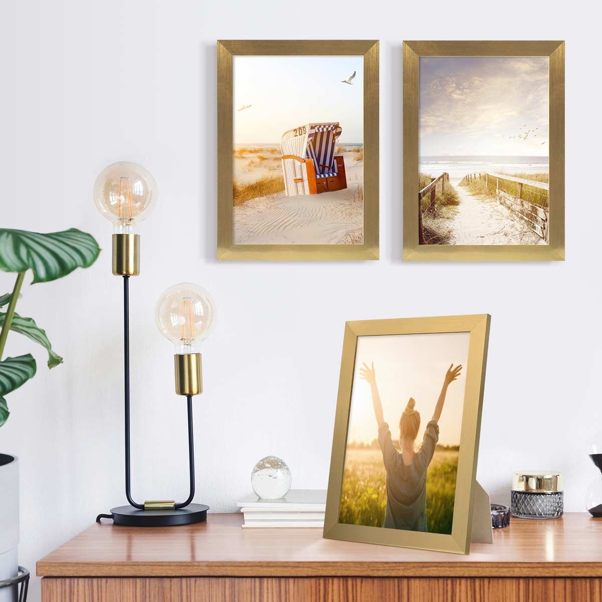 PHOTOLINI Bilderrahmen 3er Set breite Rahmen, günstig online kaufen