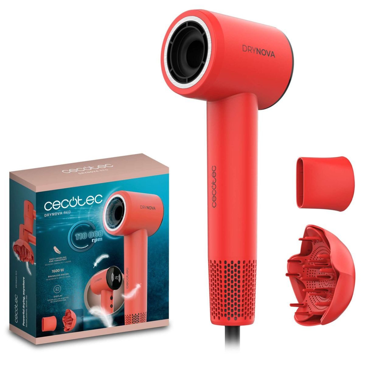 Cecotec Haartrockner DryNova Red Haartrockner