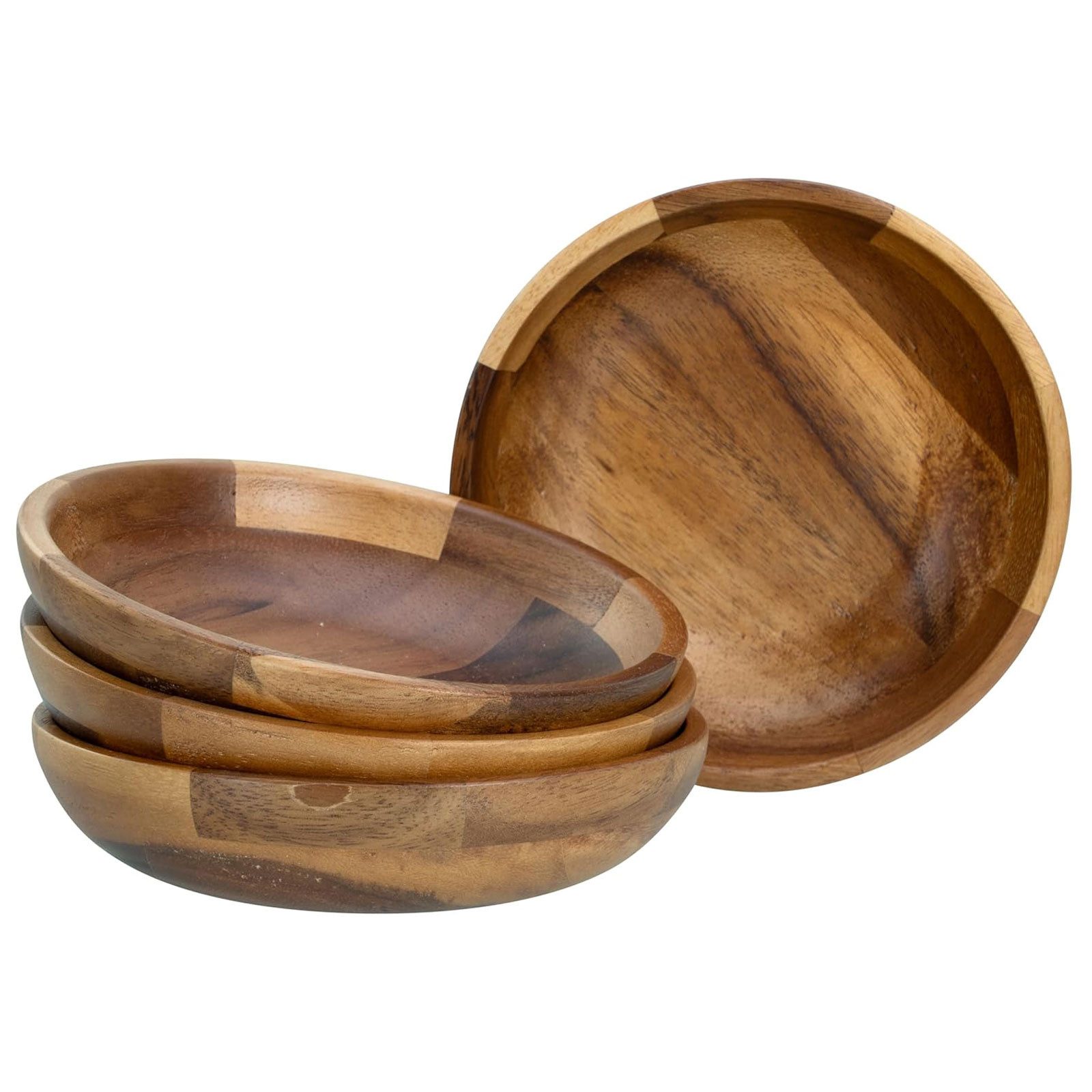 CreaTable Geschirr-Set Nature Collection - Serie Akazienholz, Qualitätsproduktion aus Akazienholz
