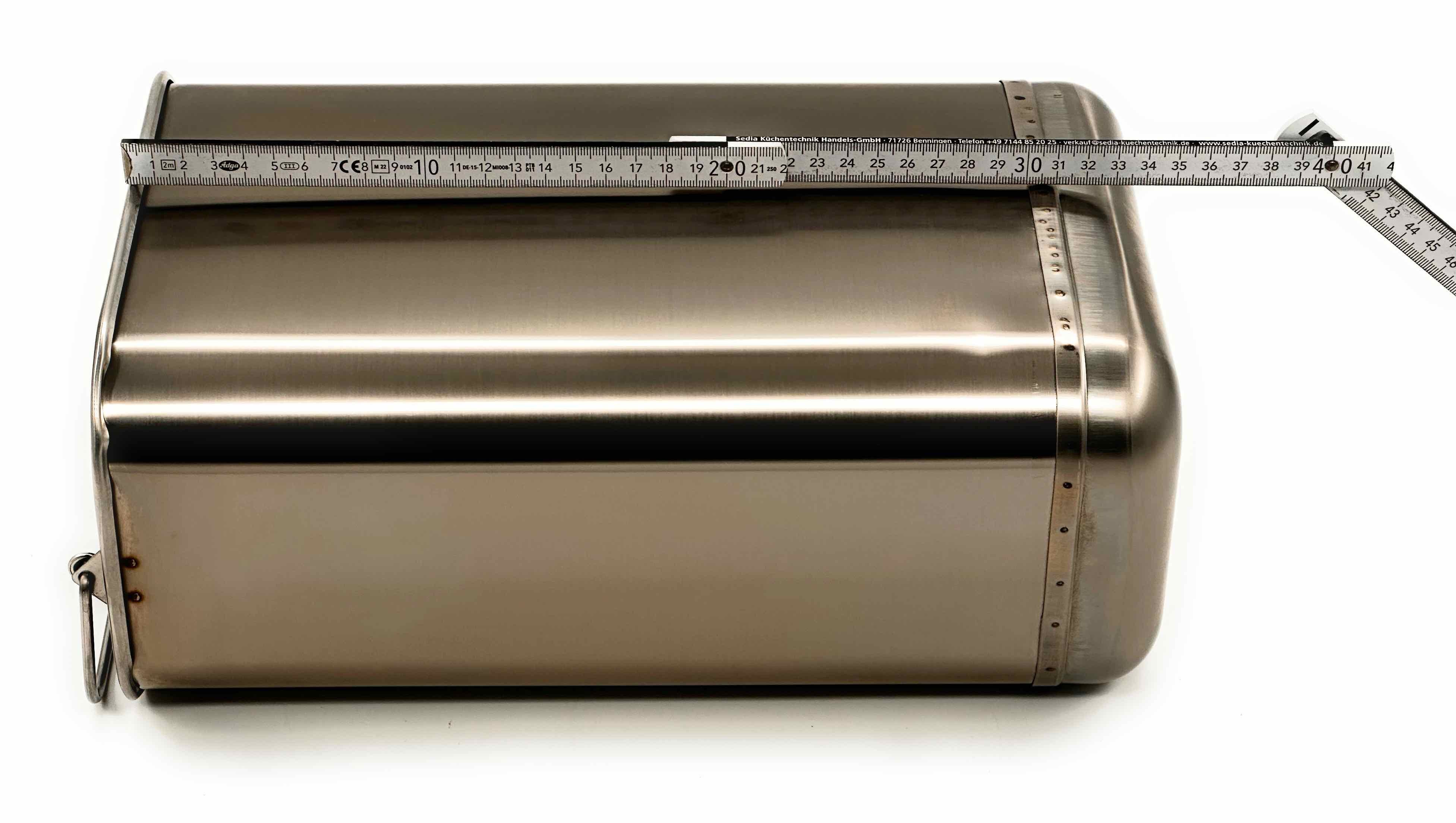 WESCO Einbaumülleimer WESCO Edelstahl-Ersatzeimer 10 Liter, Double 30 DT