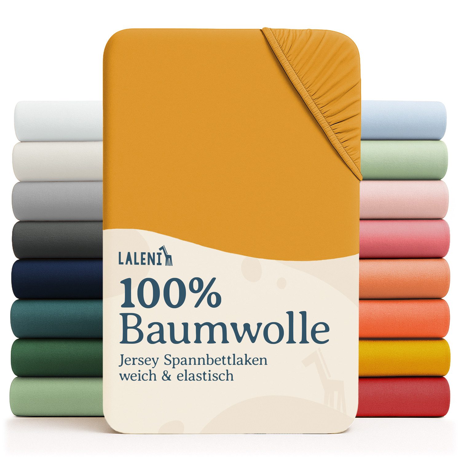 Laleni Spannbettlaken Atmungsaktives weiches und wärmendes Spannbettlaken, günstig online kaufen