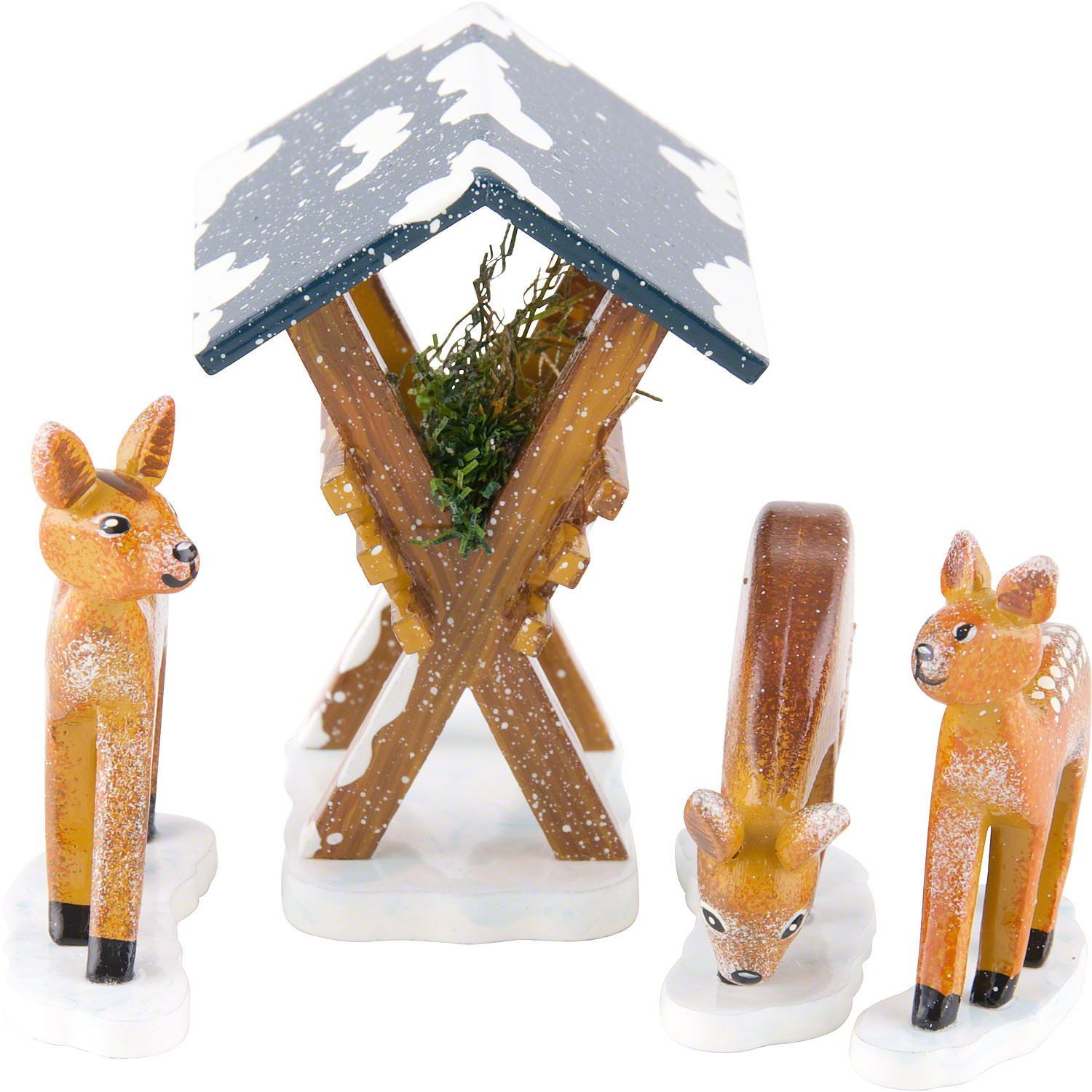 Hubrig Volkskunst GmbH Dekofigur Winterkinder Futterkrippe günstig online kaufen