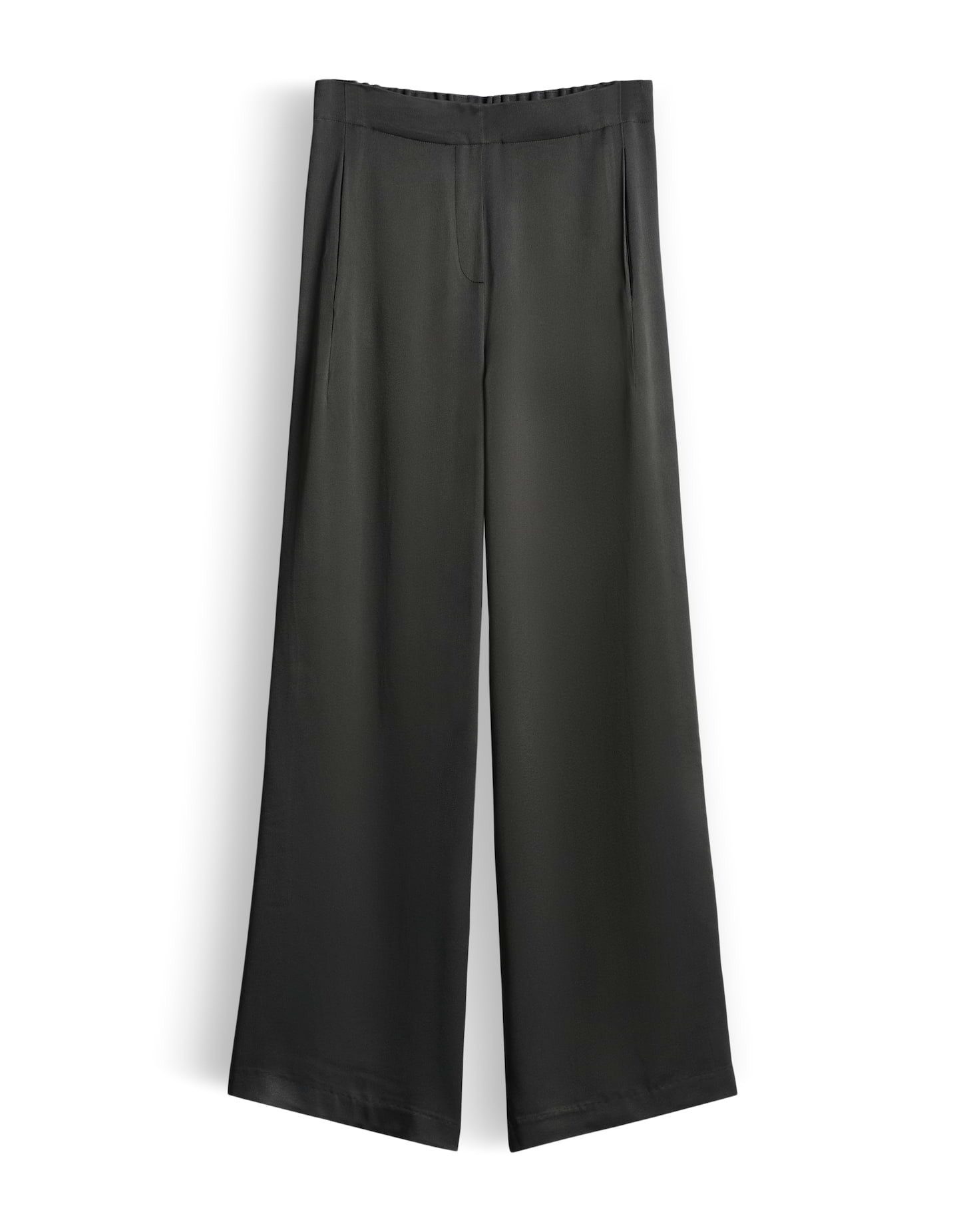 someday Stoffhose Catsby pure aus Satin mit fließendem Fall Fließend weich mit Taschen und softem Bund