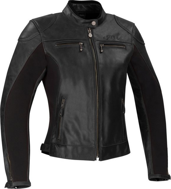 Segura Motorradjacke Kroft Damen Motorrad Lederjacke herausnehmbares Innenf günstig online kaufen