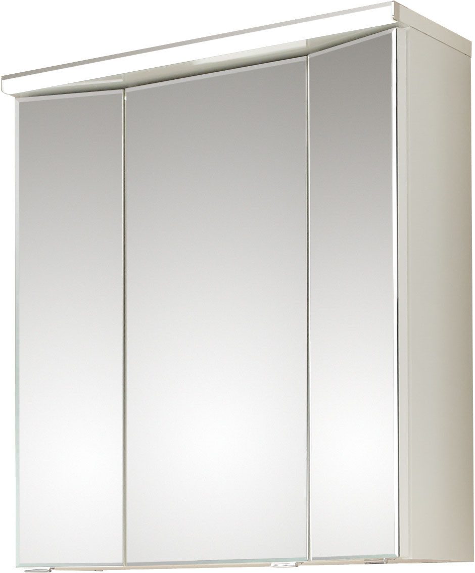 Saphir Spiegelschrank Quickset 326, mit 3 Türen, 65cm breit (1-St)