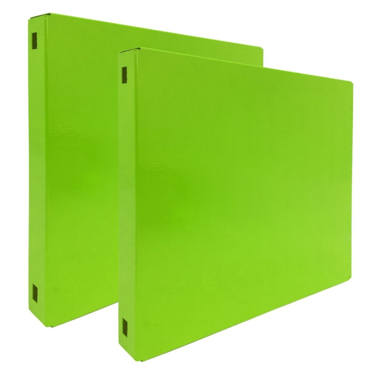 Magnettafel Doppelpack 2x Memoboard aus Stahl geschlossen, HxBxT 30x30x3,5cm