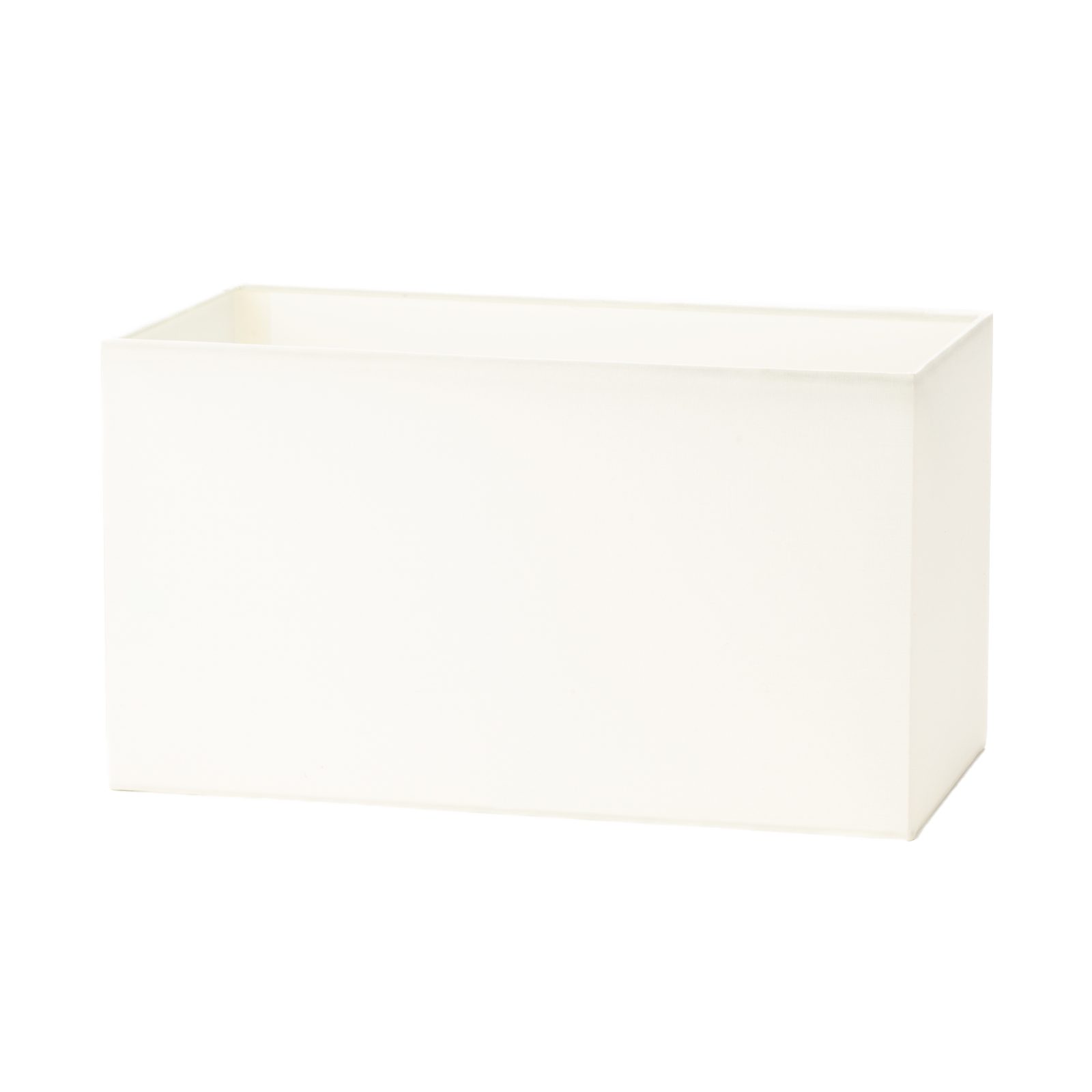 Orion Leuchten Lampenschirm Rechteckiger Lampenschirm 32 x 16 x 18 cm creme