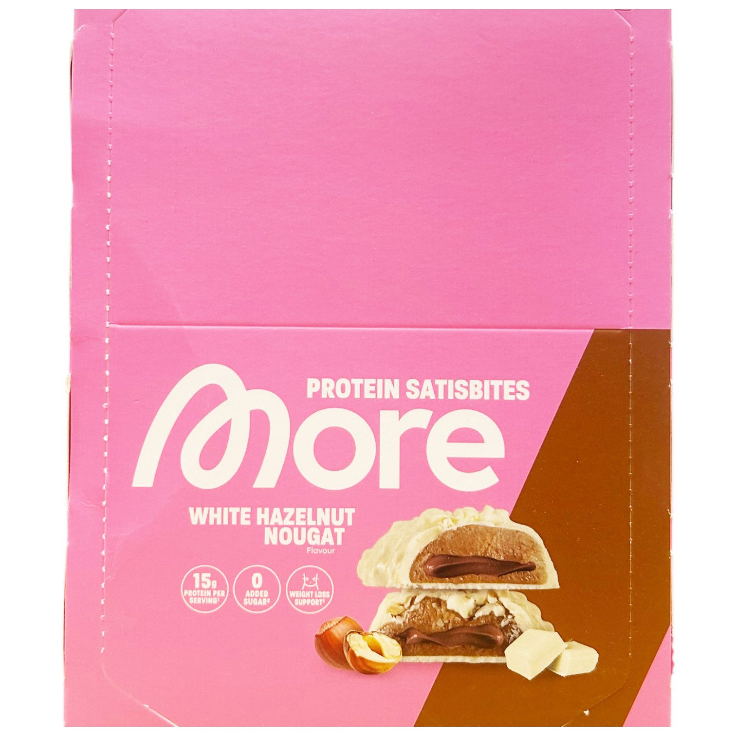 More Nutrition More Nutrition Protein Satisbites 12 x 2x25g Riegel, 600 g