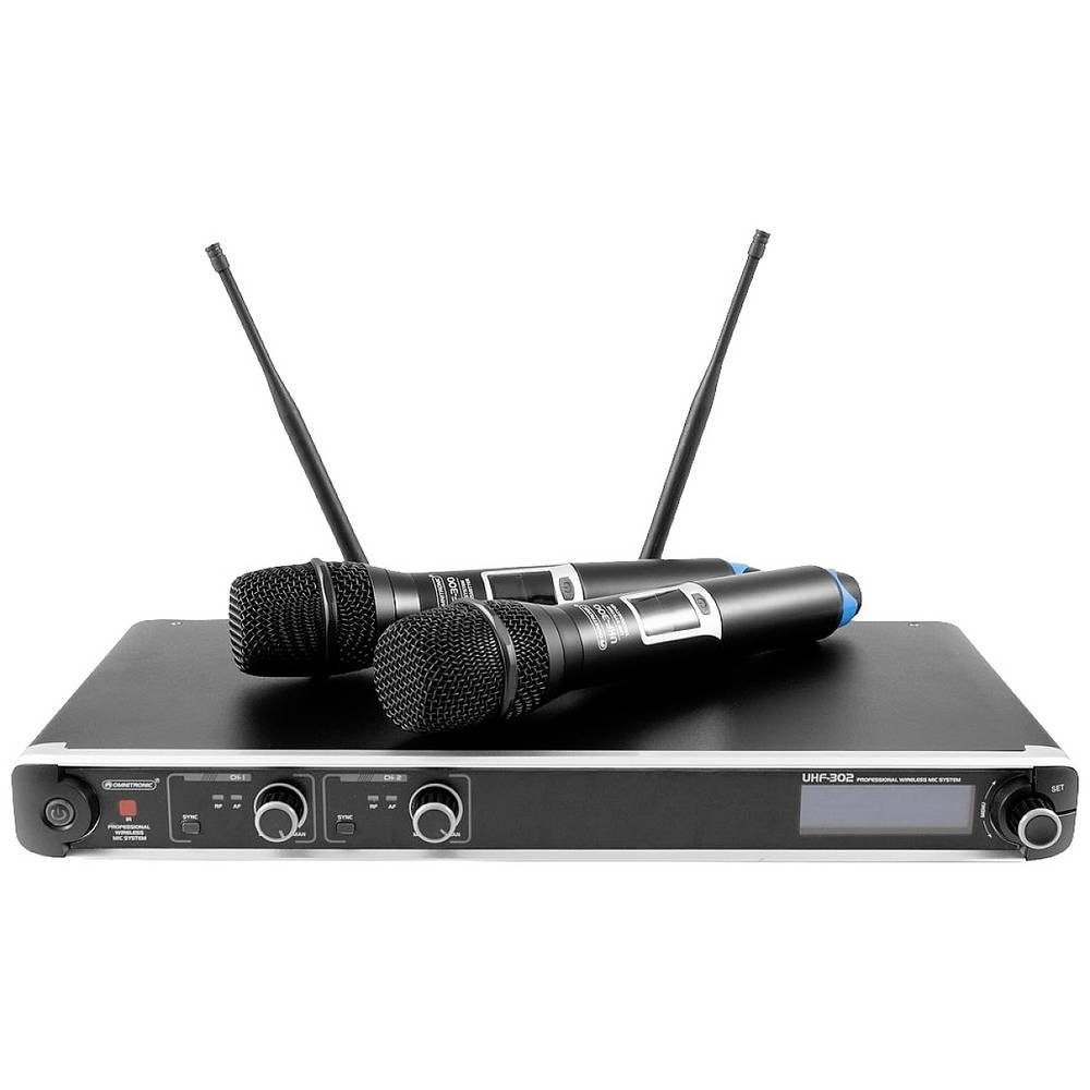Mikrofon 2-Kanal-Funkmikrofonsystem 823-832/863-865MHz