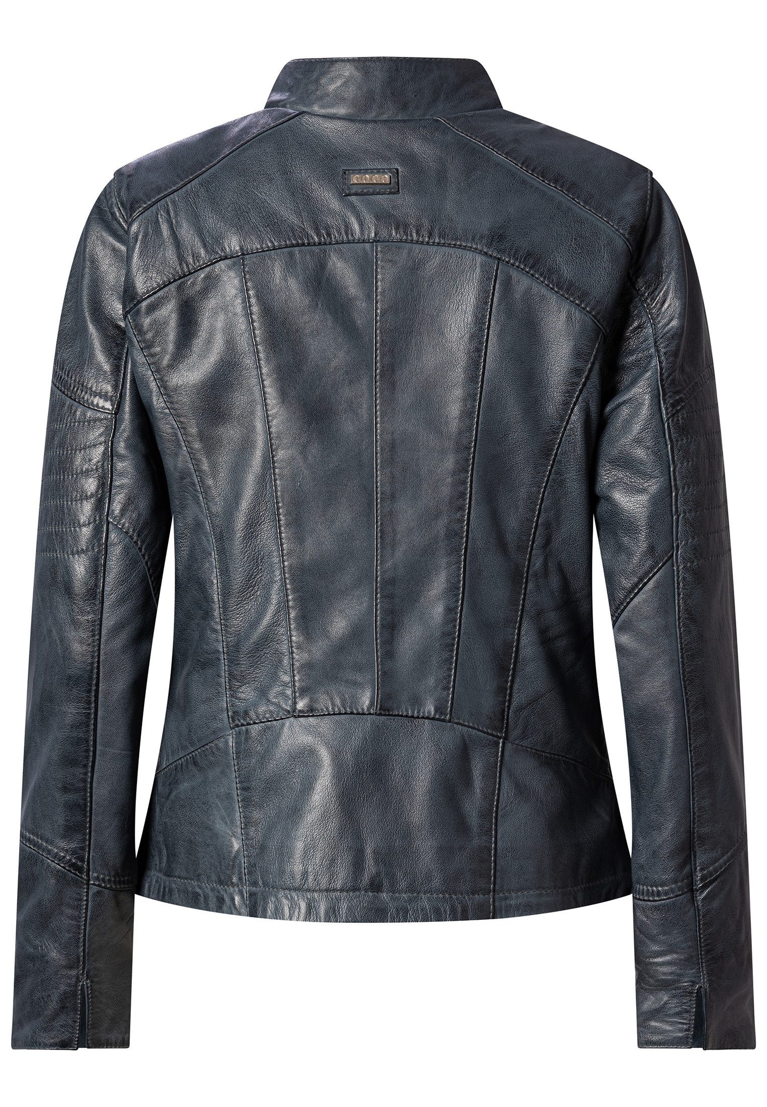 CBL Lederjacke MQ-45026 mit stehkragen günstig online kaufen