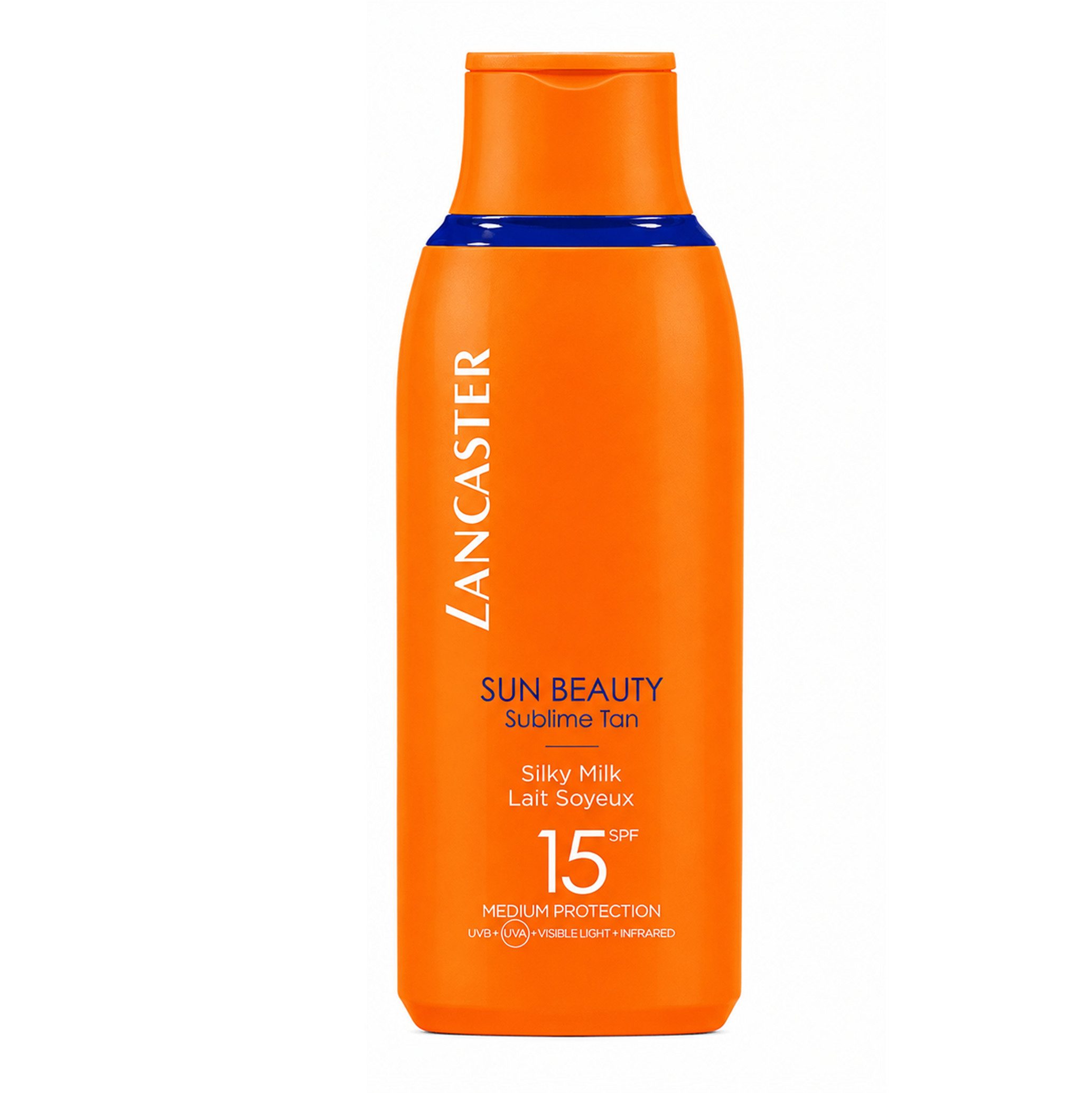 LANCASTER Sonnenschutzcreme Lancaster Sun Beauty Silky luid SPF 15 Body Milk 175ml