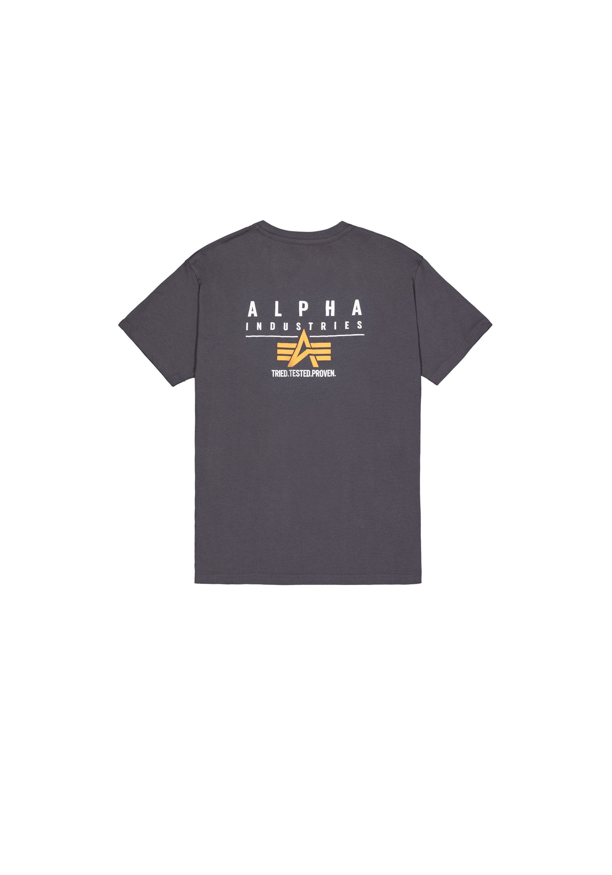 Alpha Industries T-Shirt "Puff Print Logo Backprint T-Shirt" günstig online kaufen