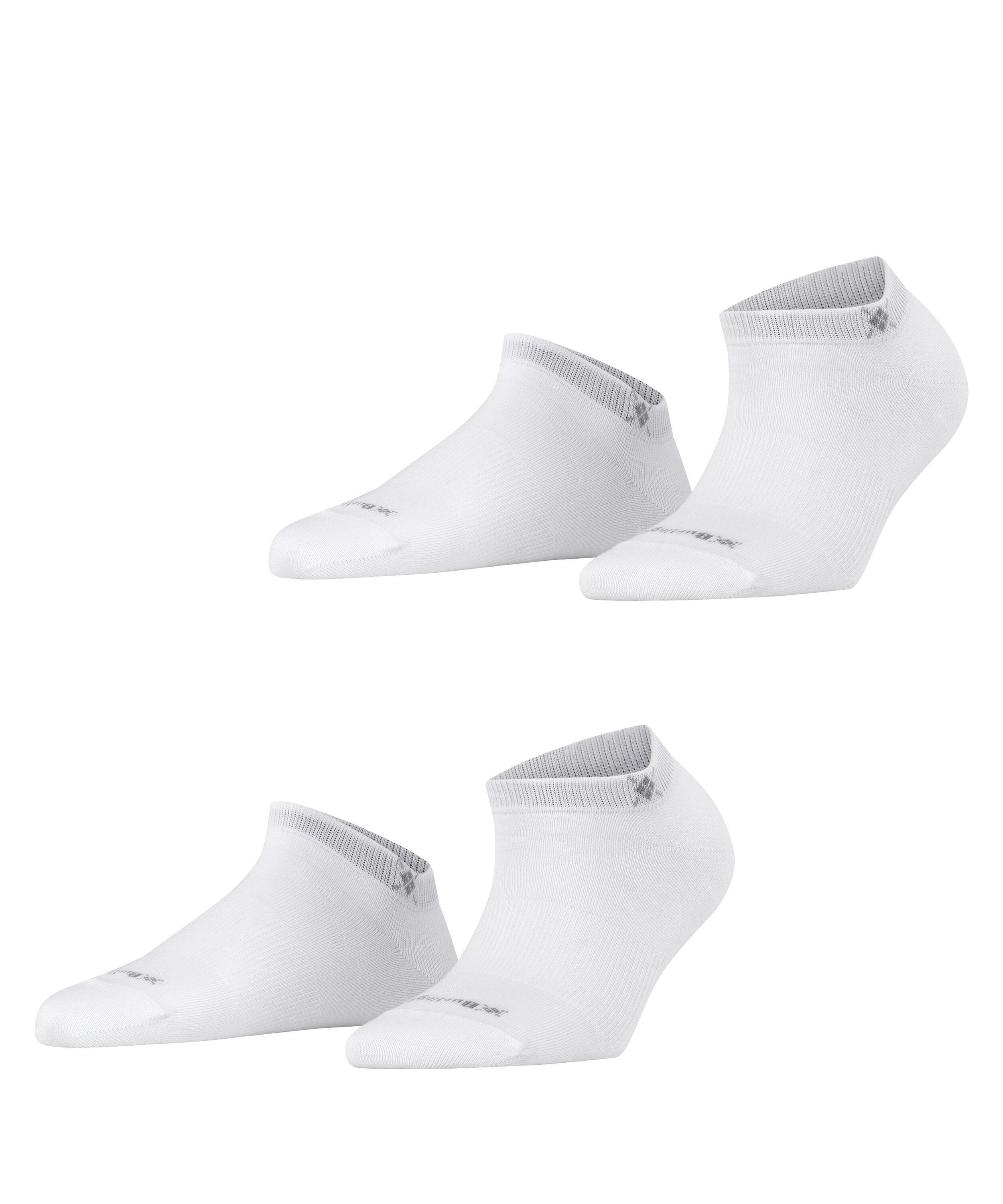 Burlington Sneakersocken Burlington Everyday 2-Pack Damen (2-Paar) aus weicher gekämmter Baumwolle