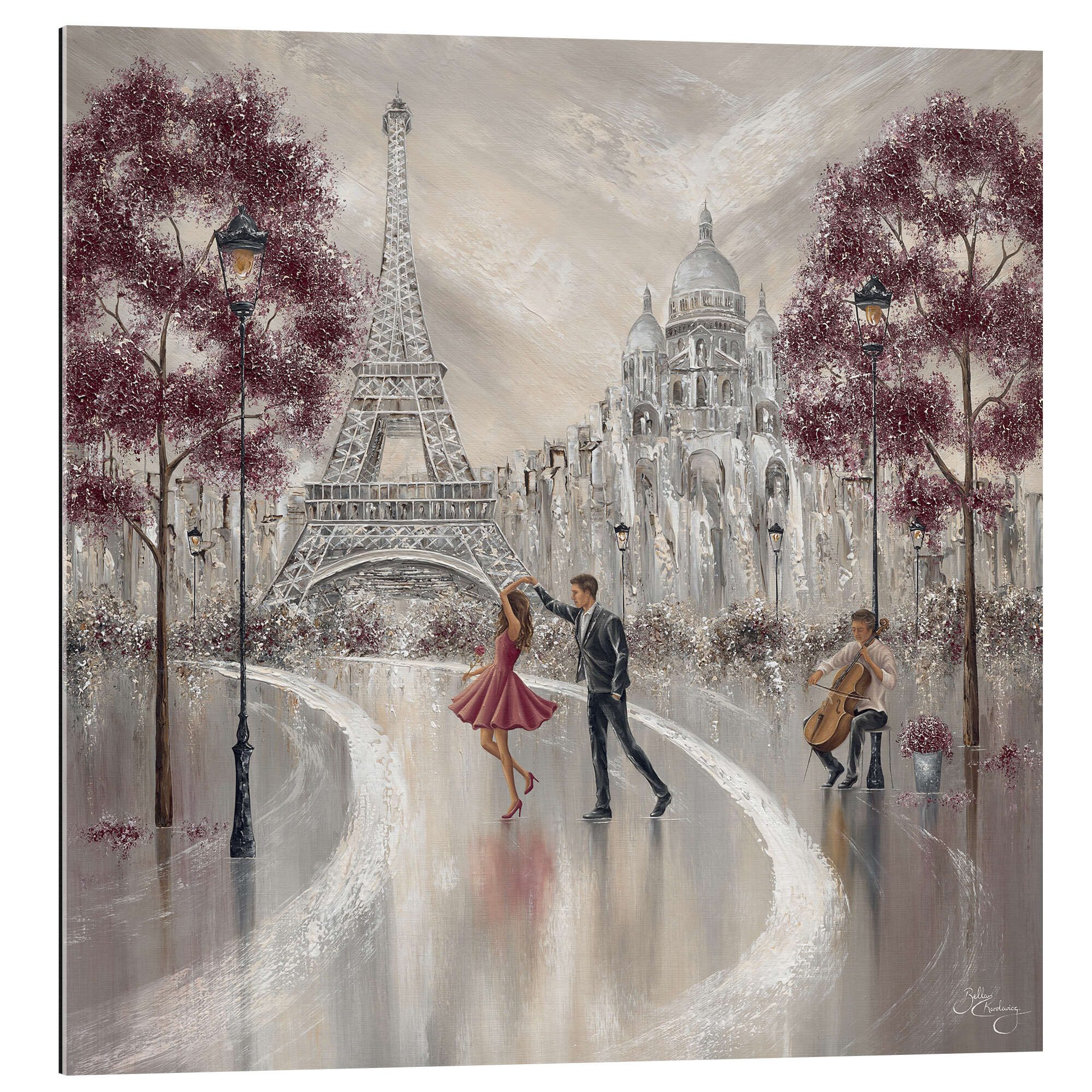 Posterlounge XXL-Wandbild Isabella Karolewicz, Twirl, Pariser Tanz II, Wohnzimmer Malerei