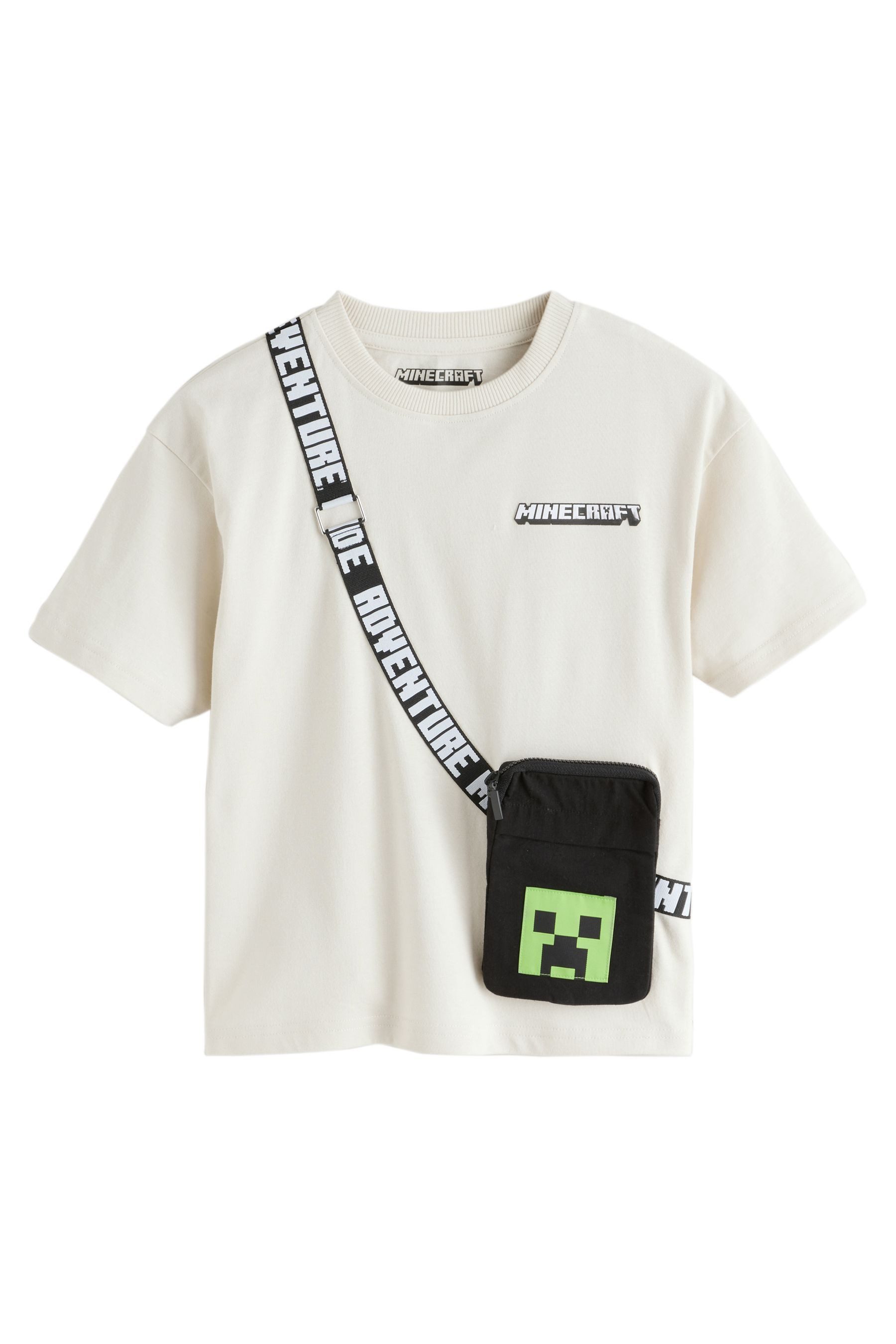 Next T-Shirt Lizenziertes T-Shirt Minecraft Tasche (1-tlg)