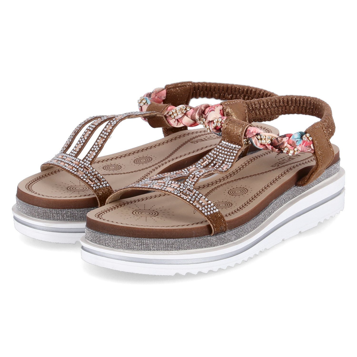 Laufsteg München T-Steg-Sandalen Sandalette