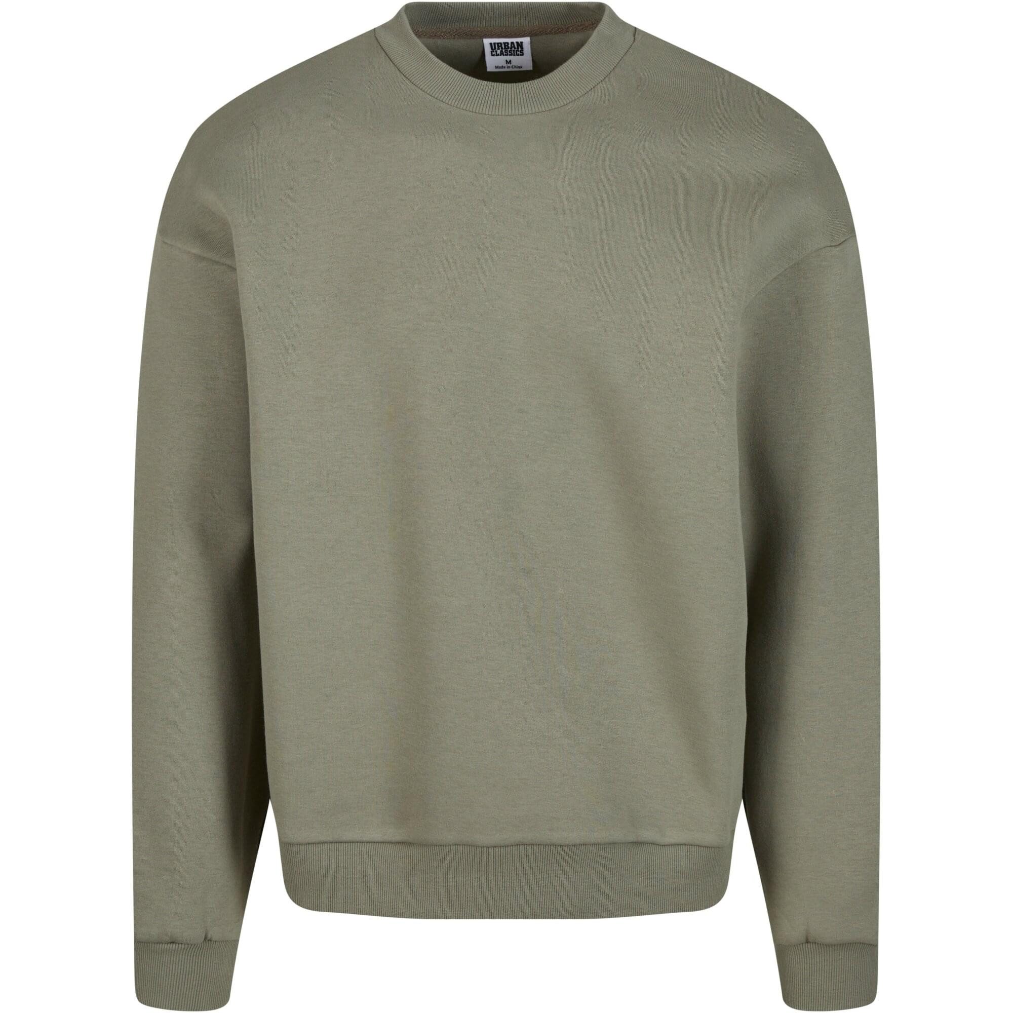 URBAN CLASSICS Rundhalspullover Urban Classics Fluffy Crewneck (Pullover, Crewneck, Pullover)