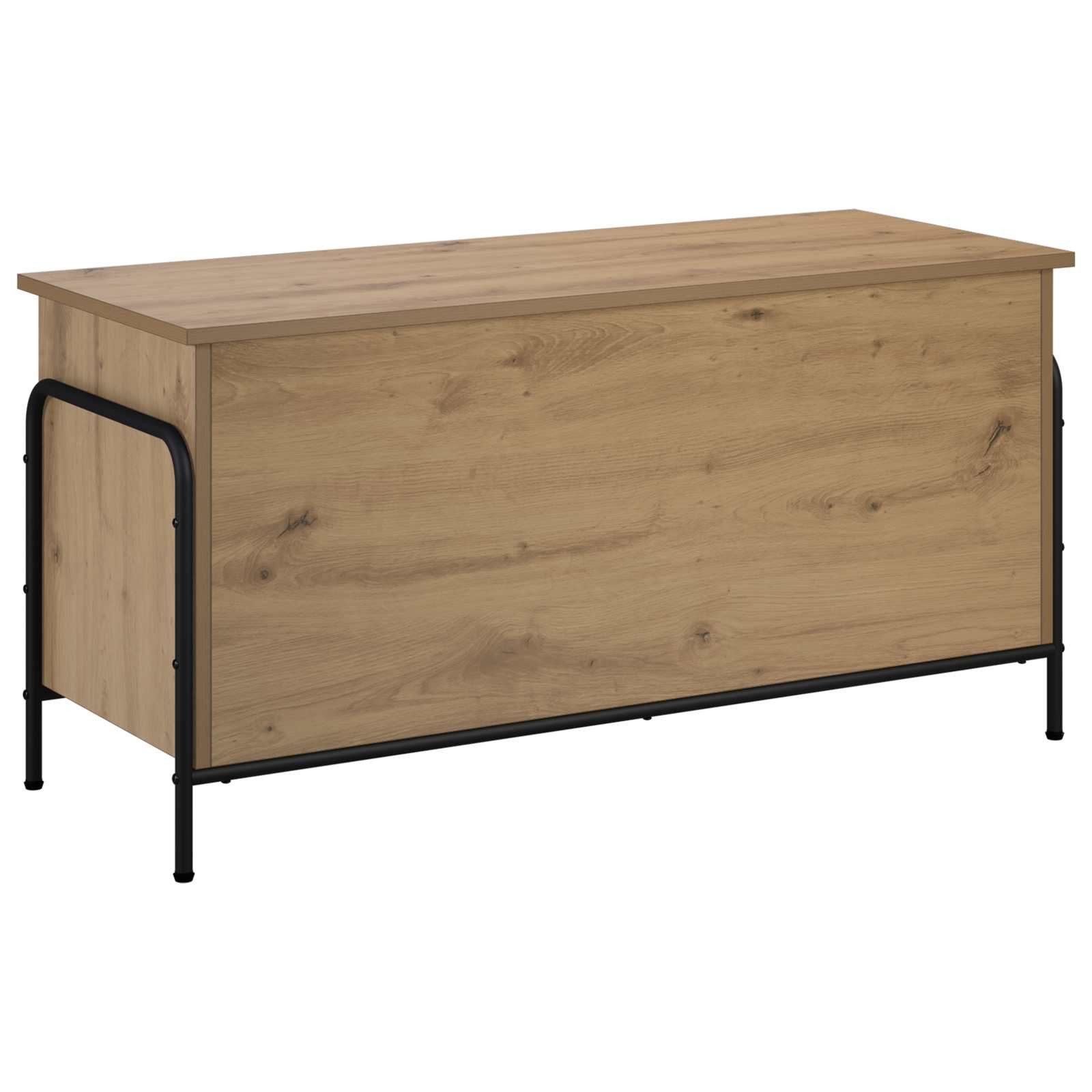 vidaXL Aufbewahrungsbox Aufbewahrungsbox Artisan-Eiche 80 x 40 x 49,5 cm Holzwerkstoff (1 St)