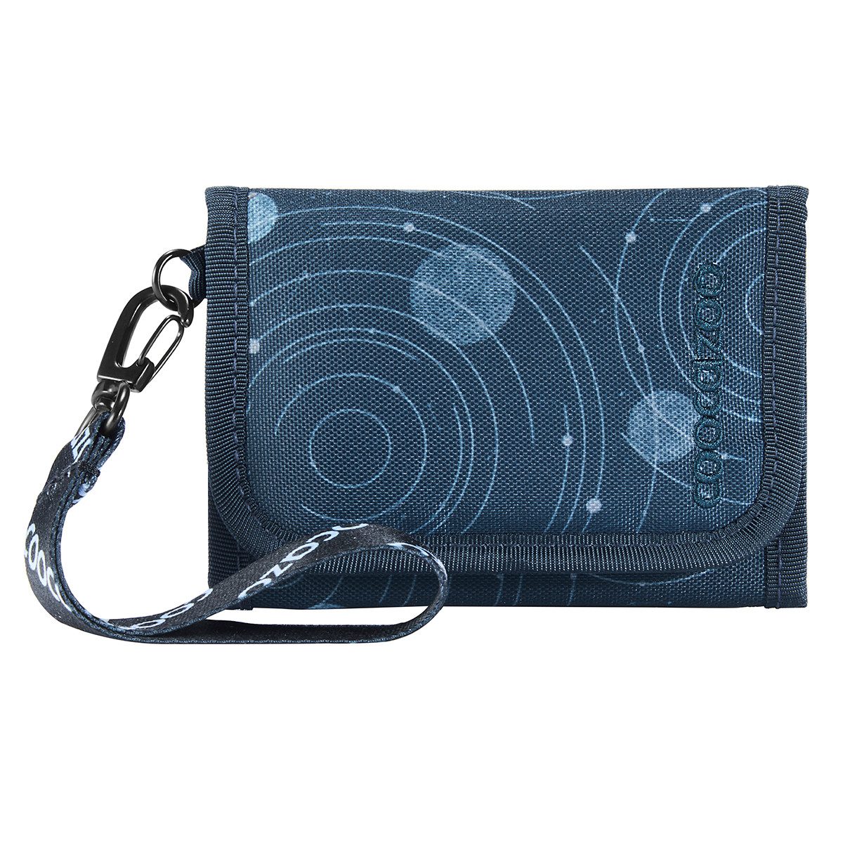 coocazoo Schulranzen Geldbeutel Blue Orbit (1 Stück), Geldbörse, Portmonee, Portemonnaie