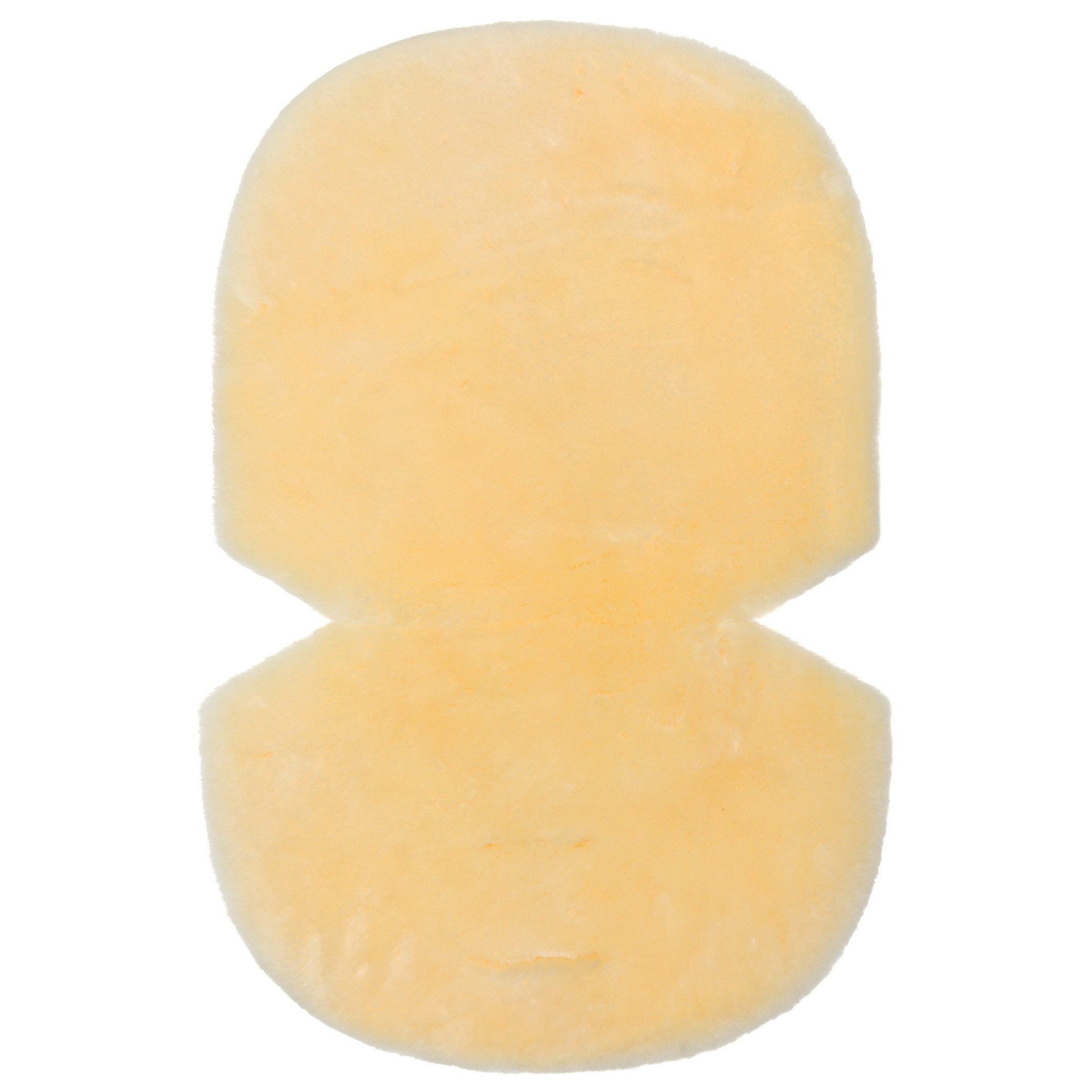 Fillikid Kinder-Sitzauflage Fellauflage für Autositz weiß