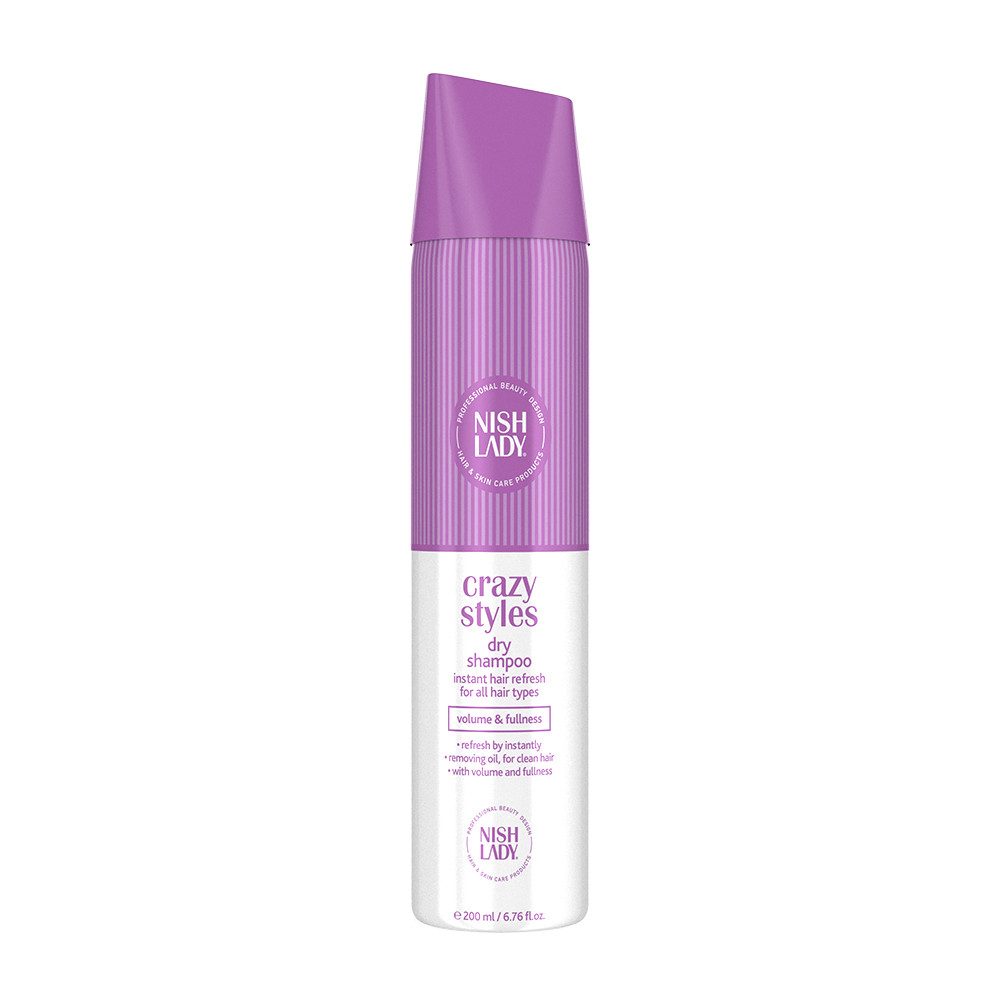 Nishlady Trockenshampoo Nishlady Crazy Styles Magic Dry Shampoo 200 ml Trockenshampoo