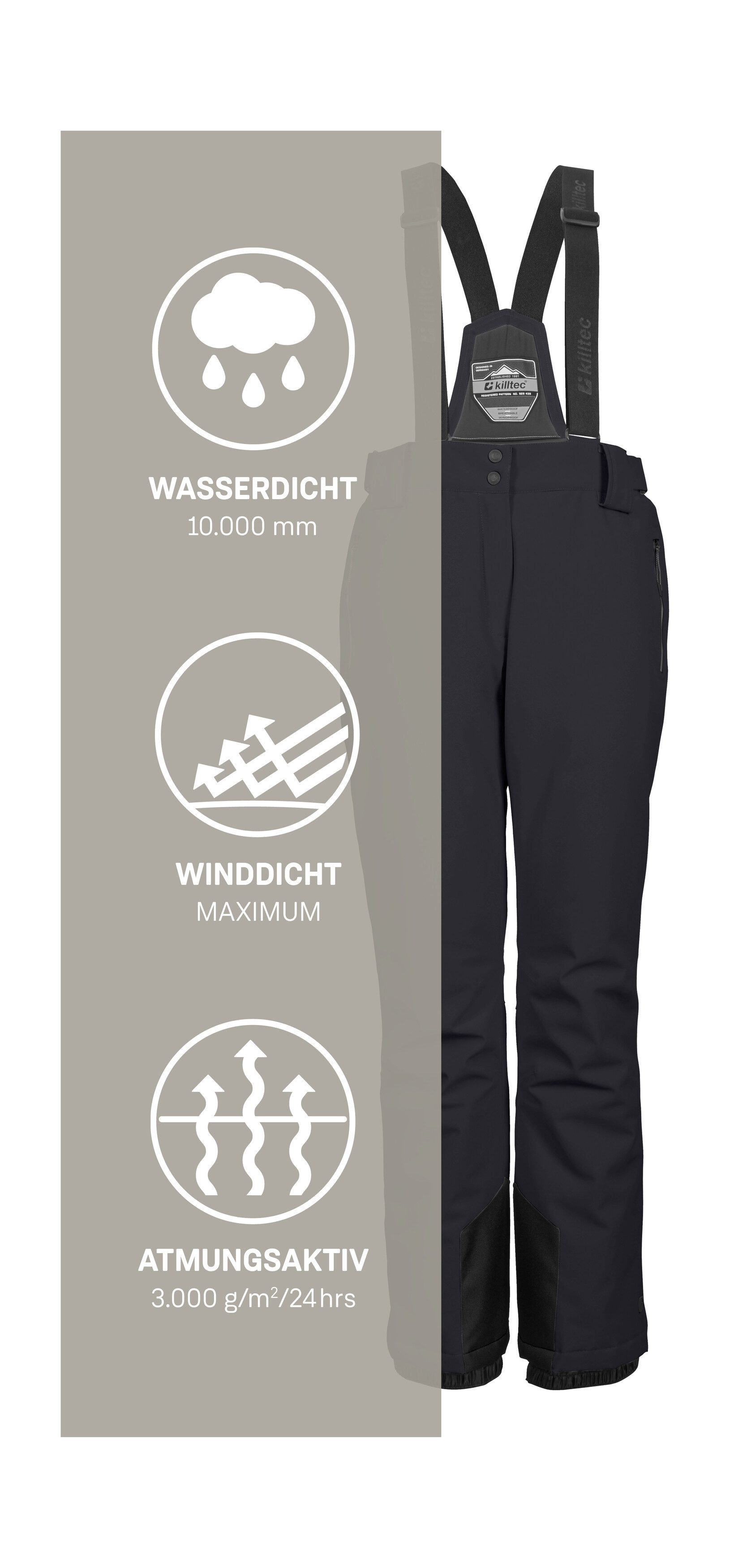 Skihose KSW 249 WMN SKI PNTS