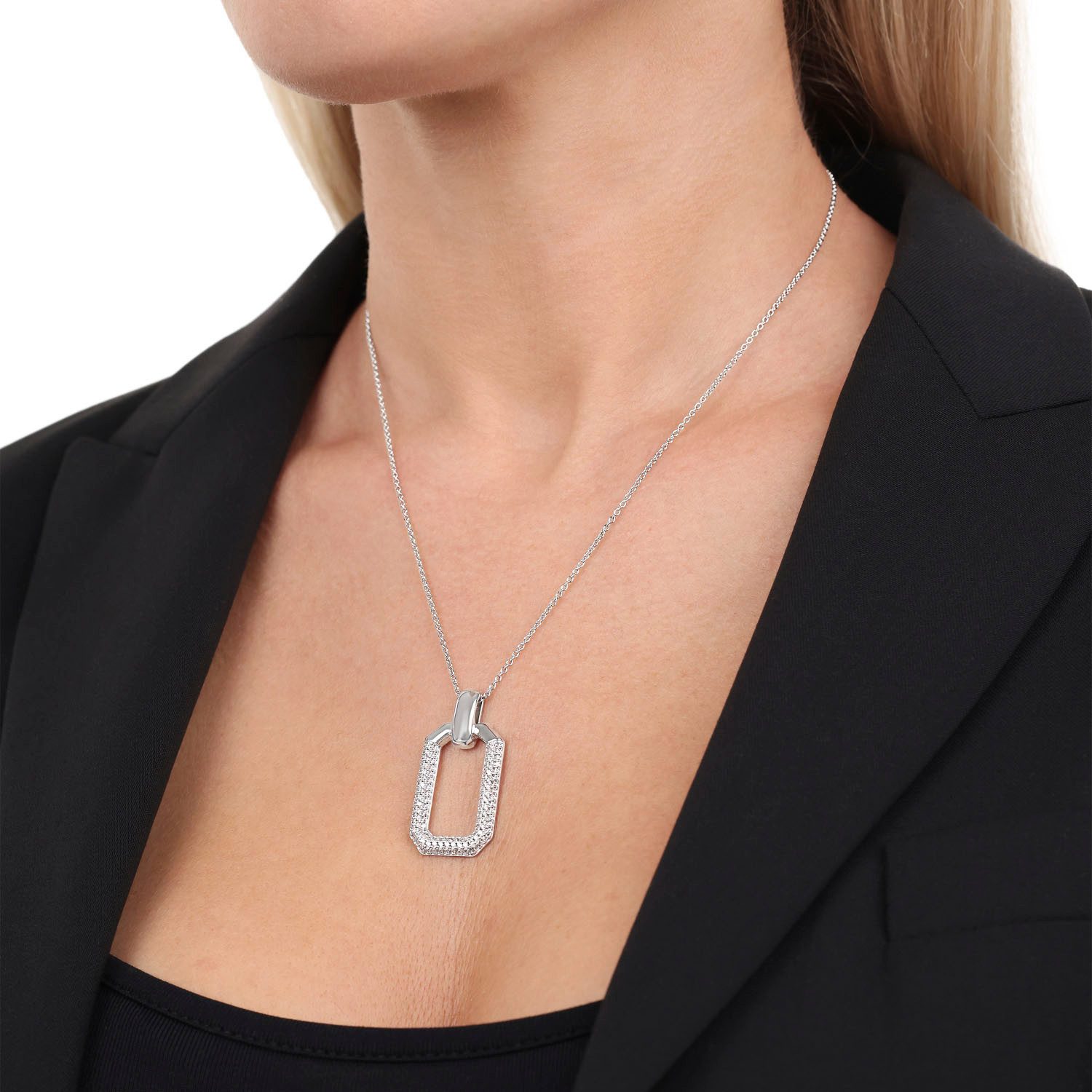 JOOP! Kette mit Anhänger 2038935, mit Z...