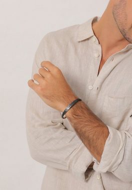 Kuzzoi Armband Herren Armreif Handgefertigt Used Look 925 Silber
