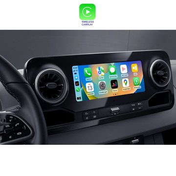 TAFFIO Für Mercedes Sprinter W907 W910 MBUX 10.25" Touch Android GPS CarPlay Einbau-Navigationsgerät