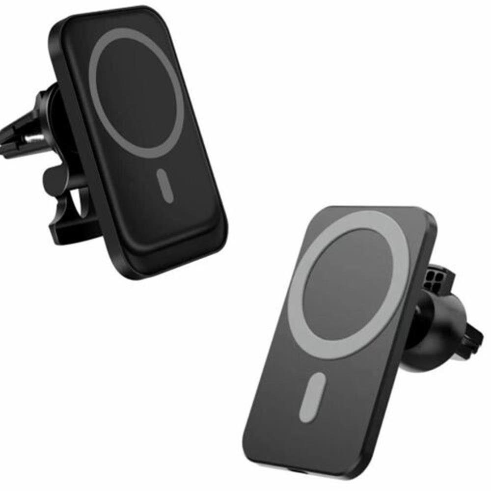 Belkin magnetische 10 Watt Kfz-Halterung mit Ladefunktion  Smartphone-Halterung, (1-tlg., MagSafe kompatibel für iPhone Serie  12/13/14/15, incl. Kfz-Ladegerät)