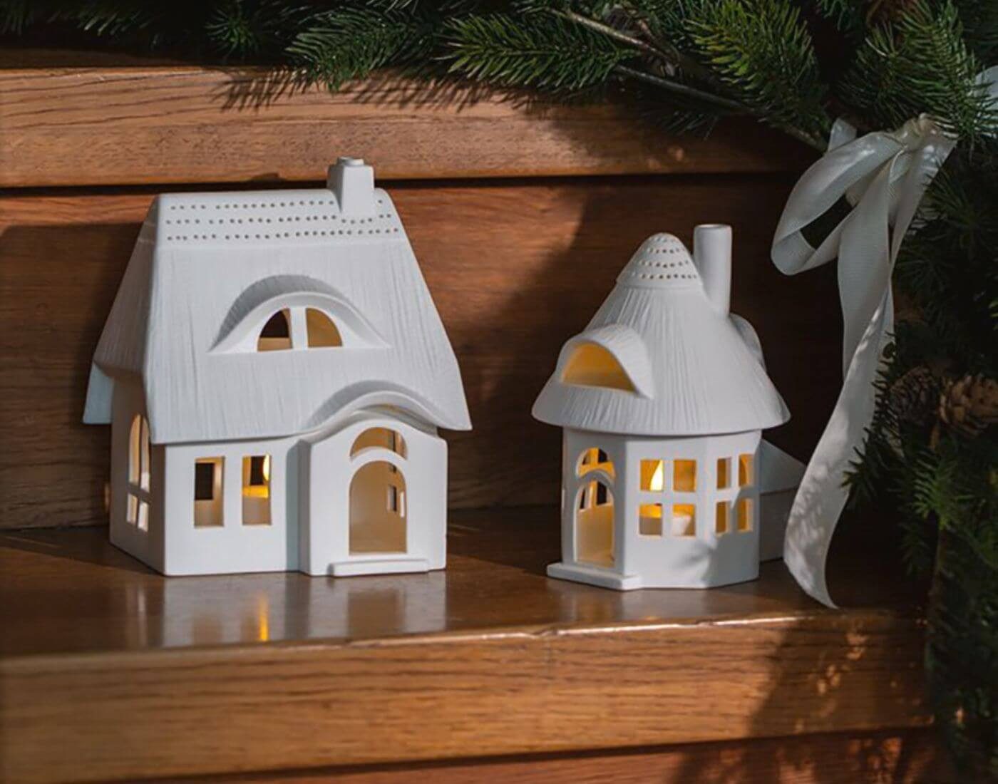 Räder Design Teelichthalter Lichthaus. Reetdach - Reetdachhaus günstig online kaufen