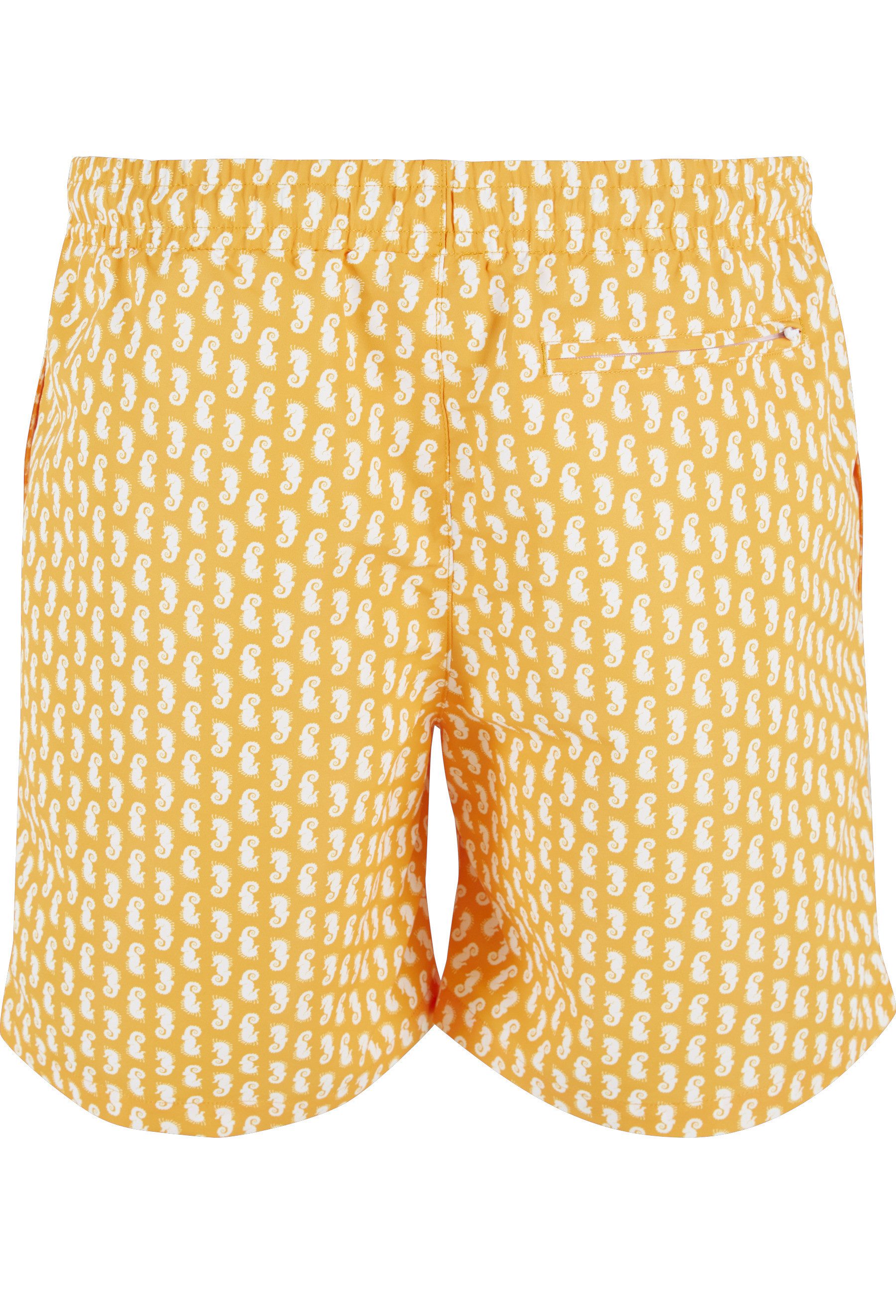 URBAN CLASSICS Badeshorts Urban Classics Herren Pattern Swim Shorts