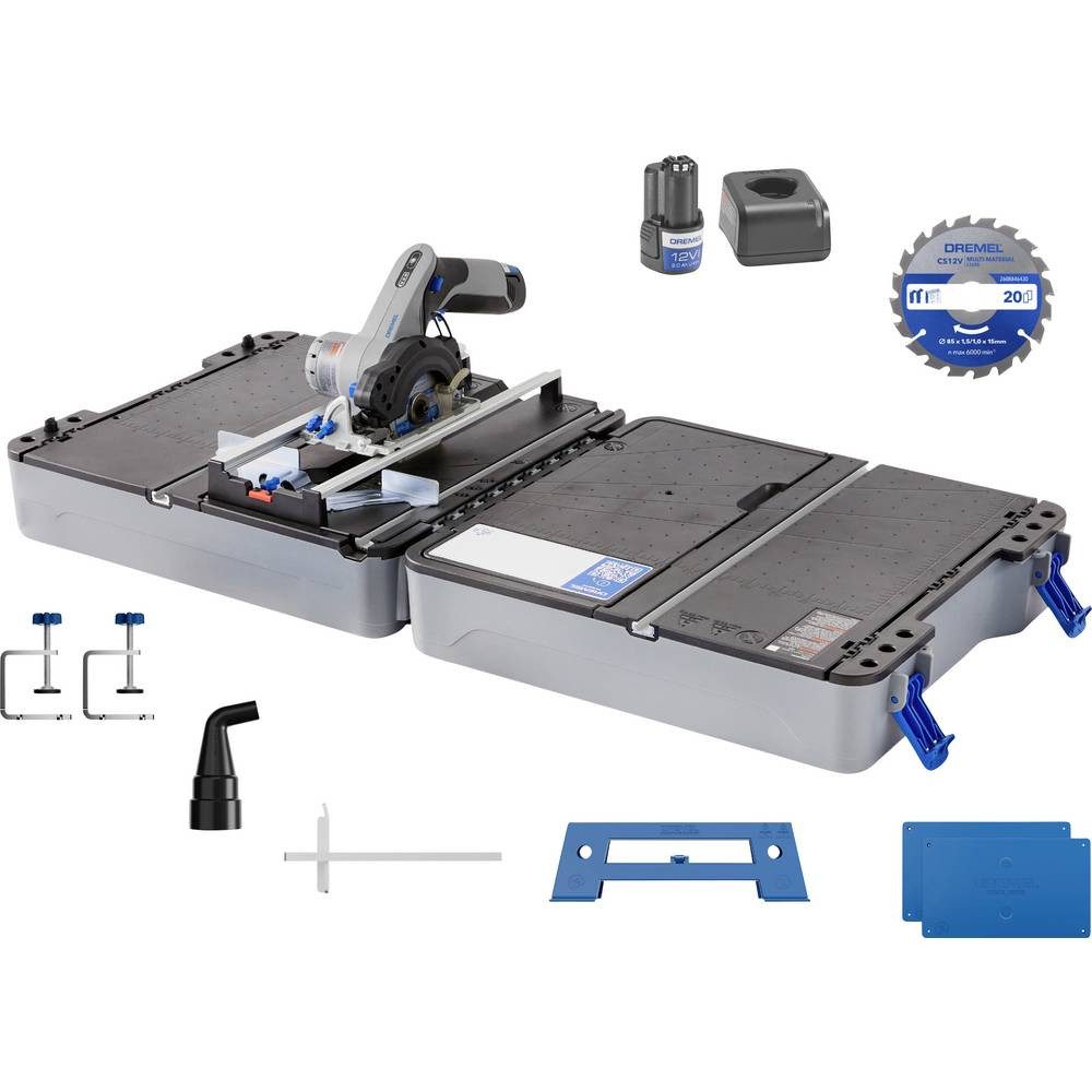 DREMEL Gehrungssäge F013CS12JM Kapp-, Gehrungs- und Tischkreissäge 85 mm
