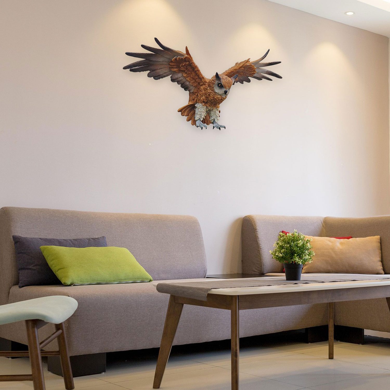 Fachhandel Plus Tierfigur Dekofigur Eule fliegend günstig online kaufen