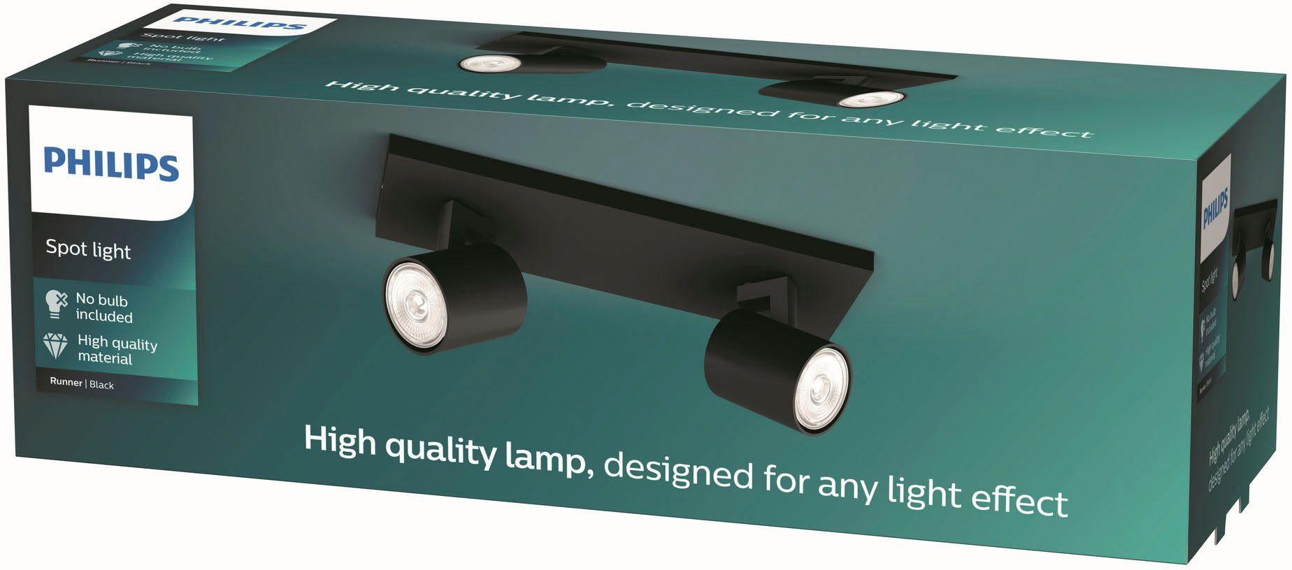 Fördermittel Leuchtmittel LED Philips Runner, Deckenspots ohne