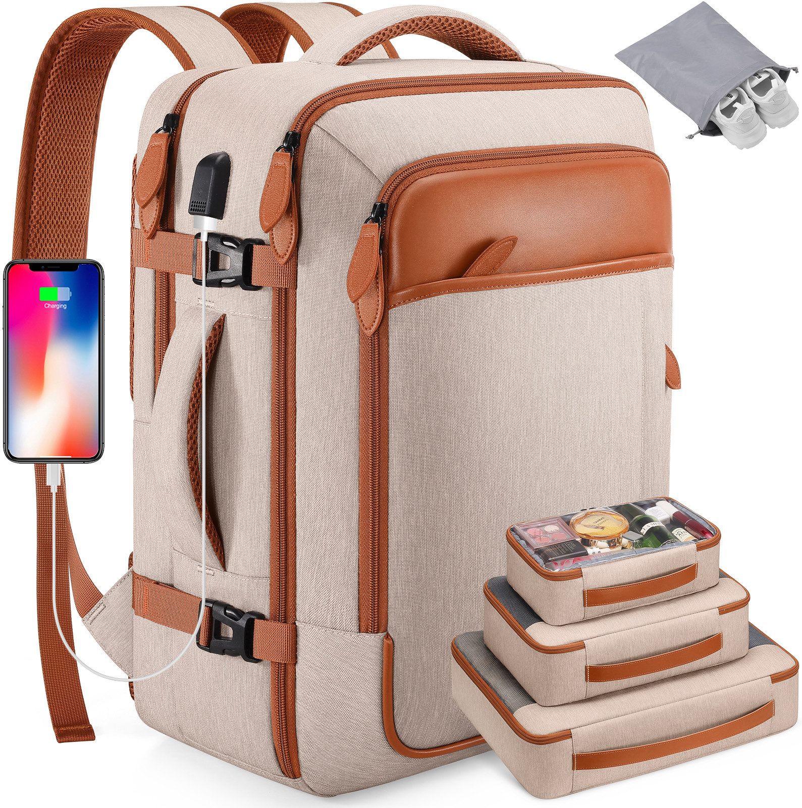 HAUSS SPOLE Reisetasche 4-teiliges Schultasche Handgepäck günstig online kaufen