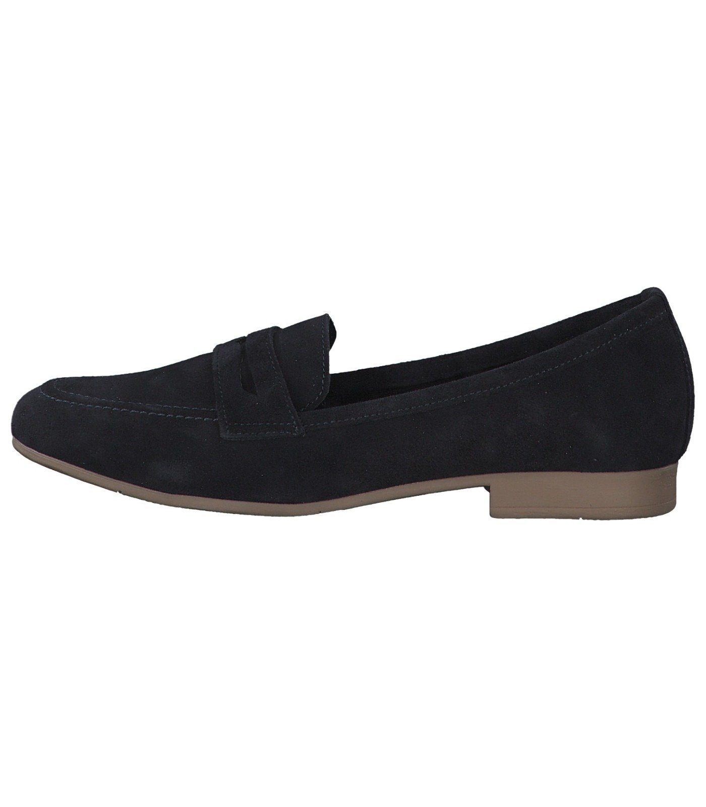 MARCO TOZZI Navy Leder Slipper Slipper