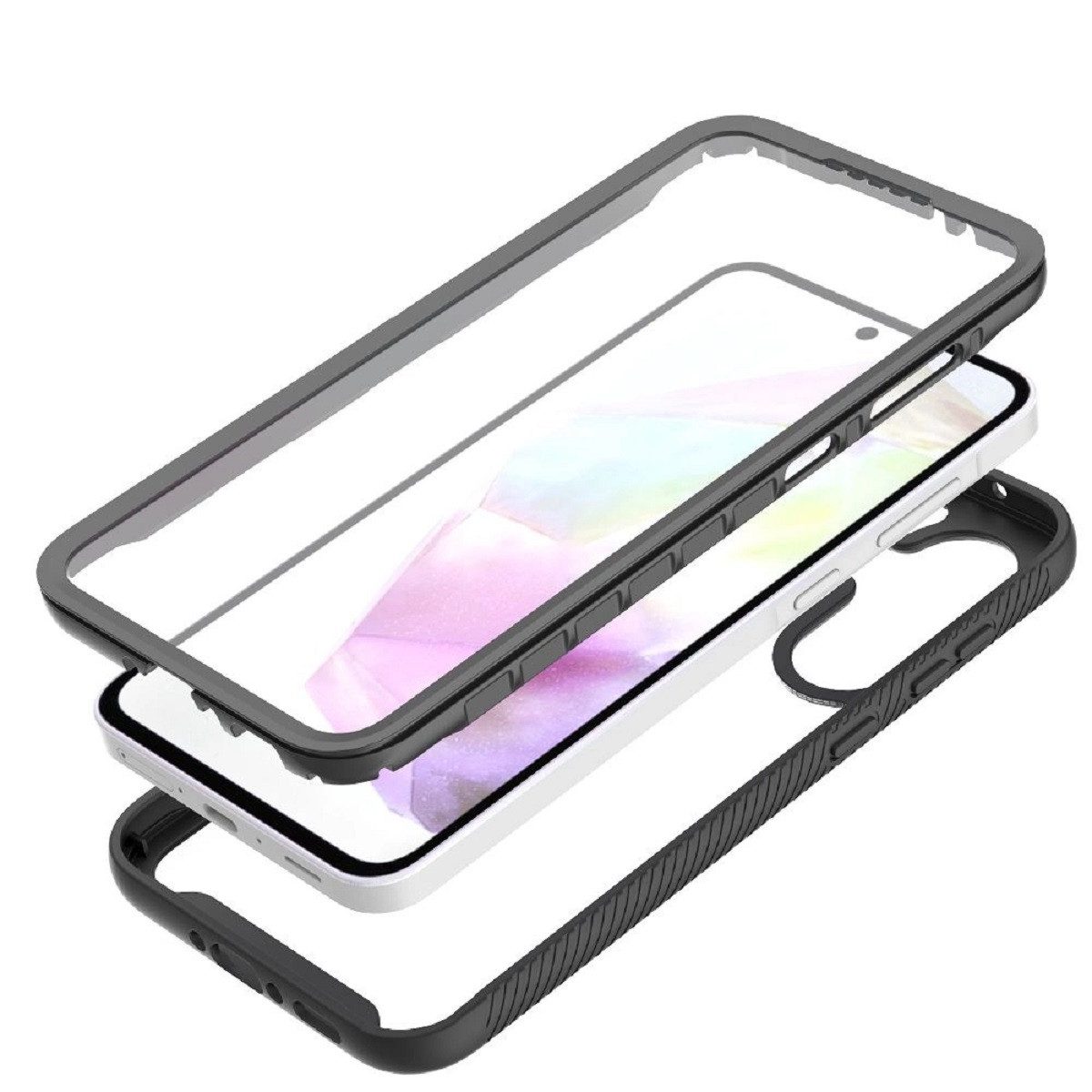 TECH PROTECT Smartphone-Hülle Rundumschutz vorne und hinten kompatibel mit Samsung Galaxy A56 5G