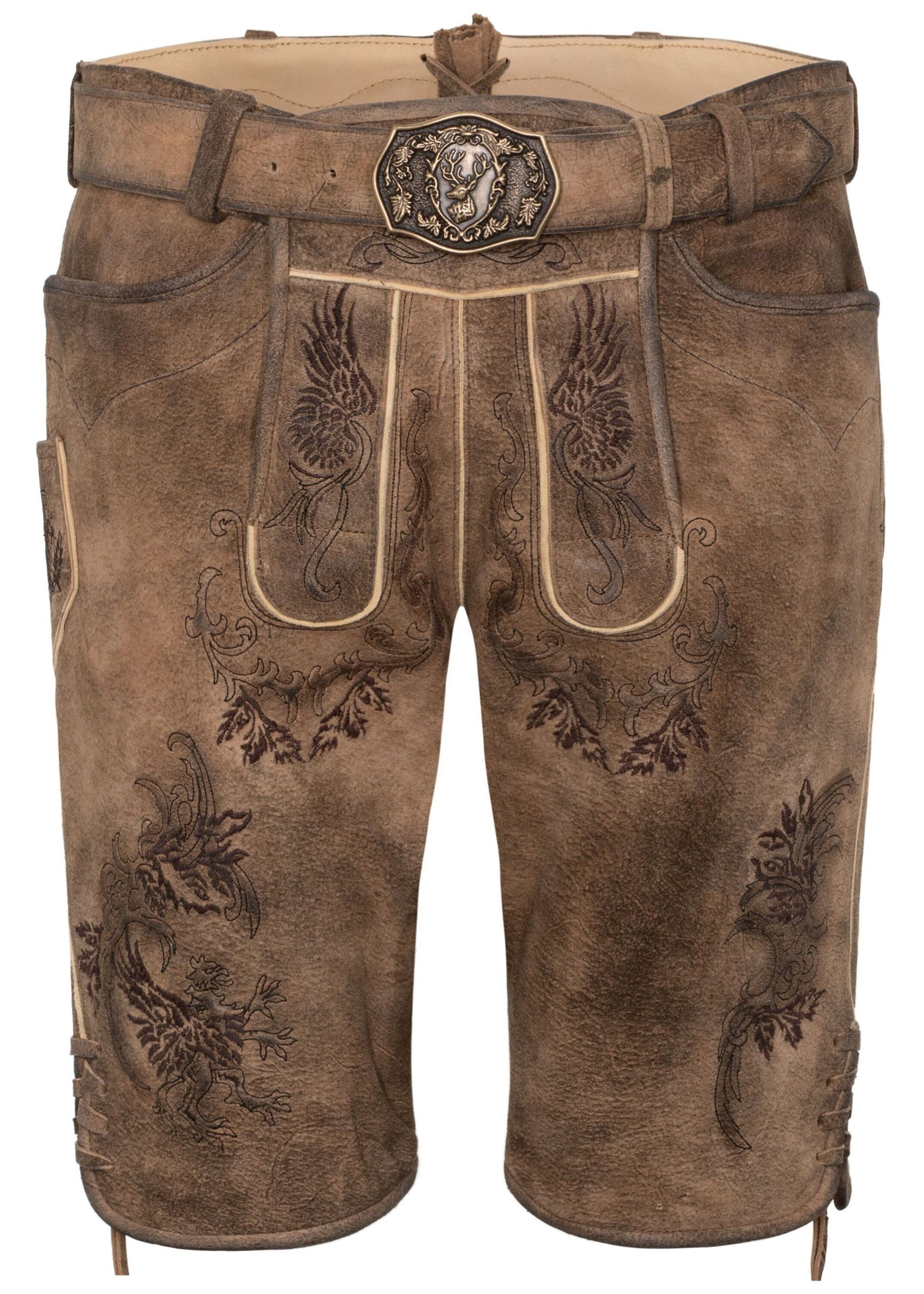 Spieth & Wensky Shorts Neno mit Stickereien