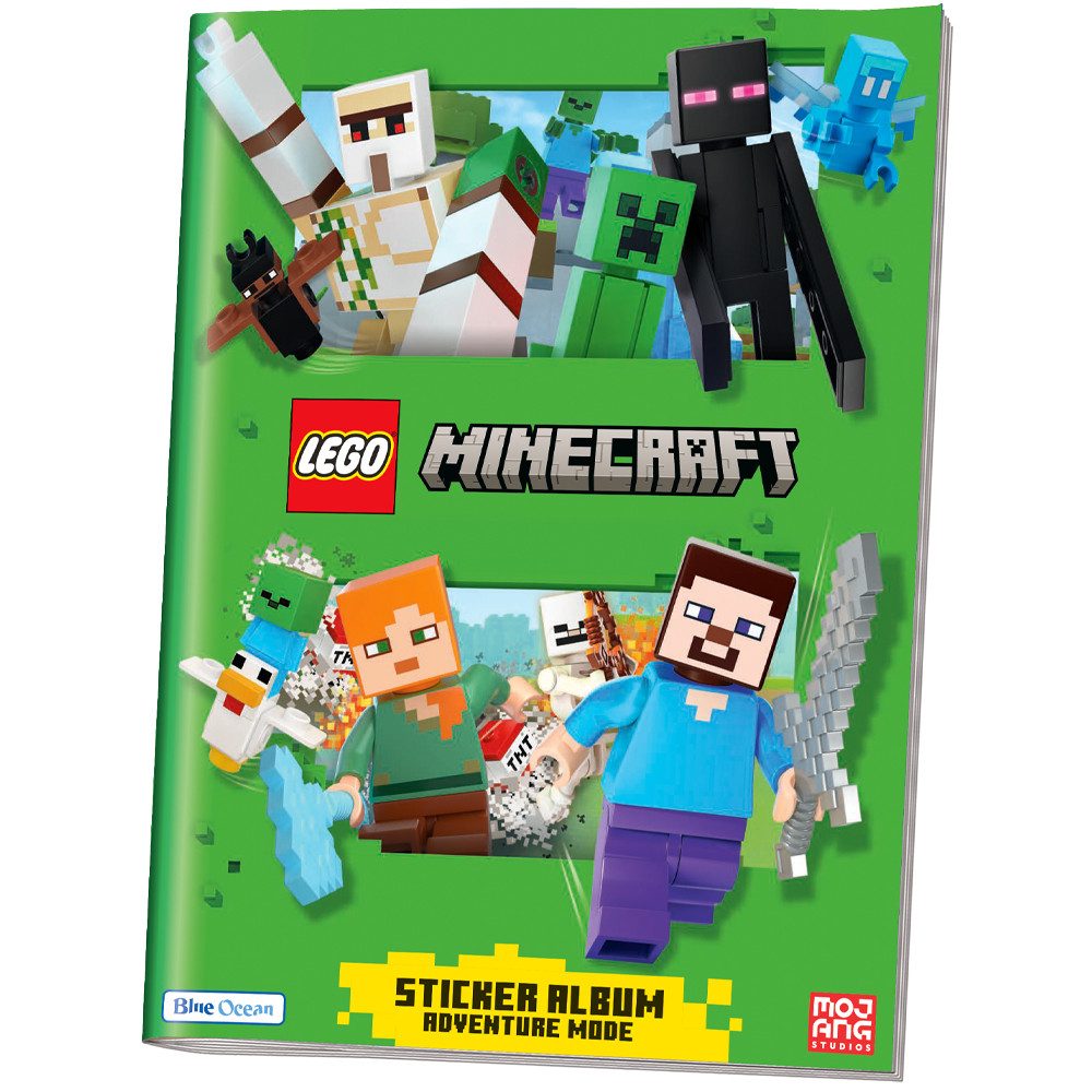 LEGO® Забронировать адвент-календарь LEGO Minecraft Adventure Mode - Serie 1 - Sammelsticker - 1 Album