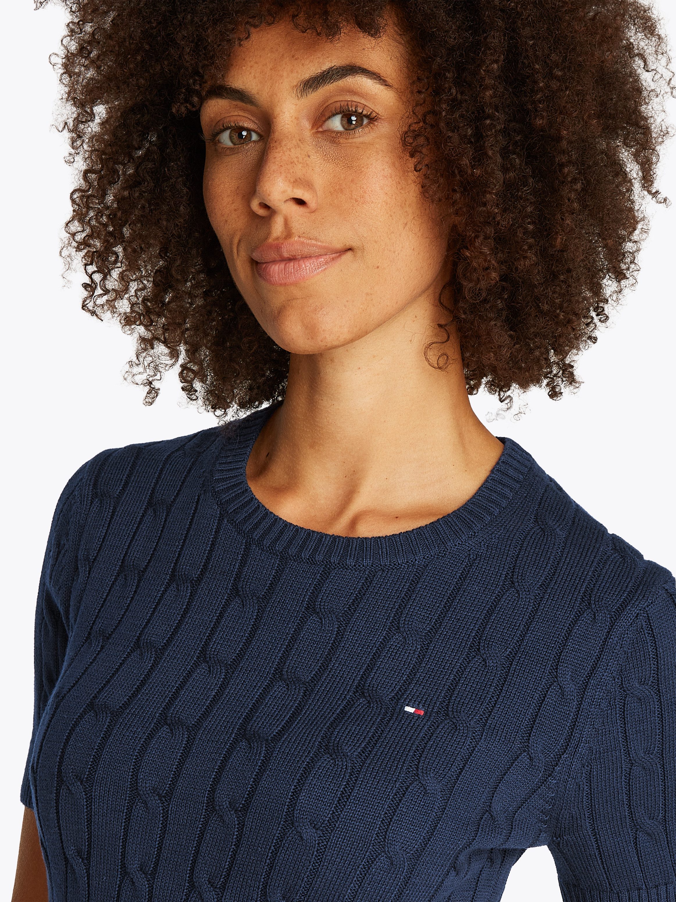 Tommy Hilfiger Kurzarmpullover 1985 CO MINI günstig online kaufen