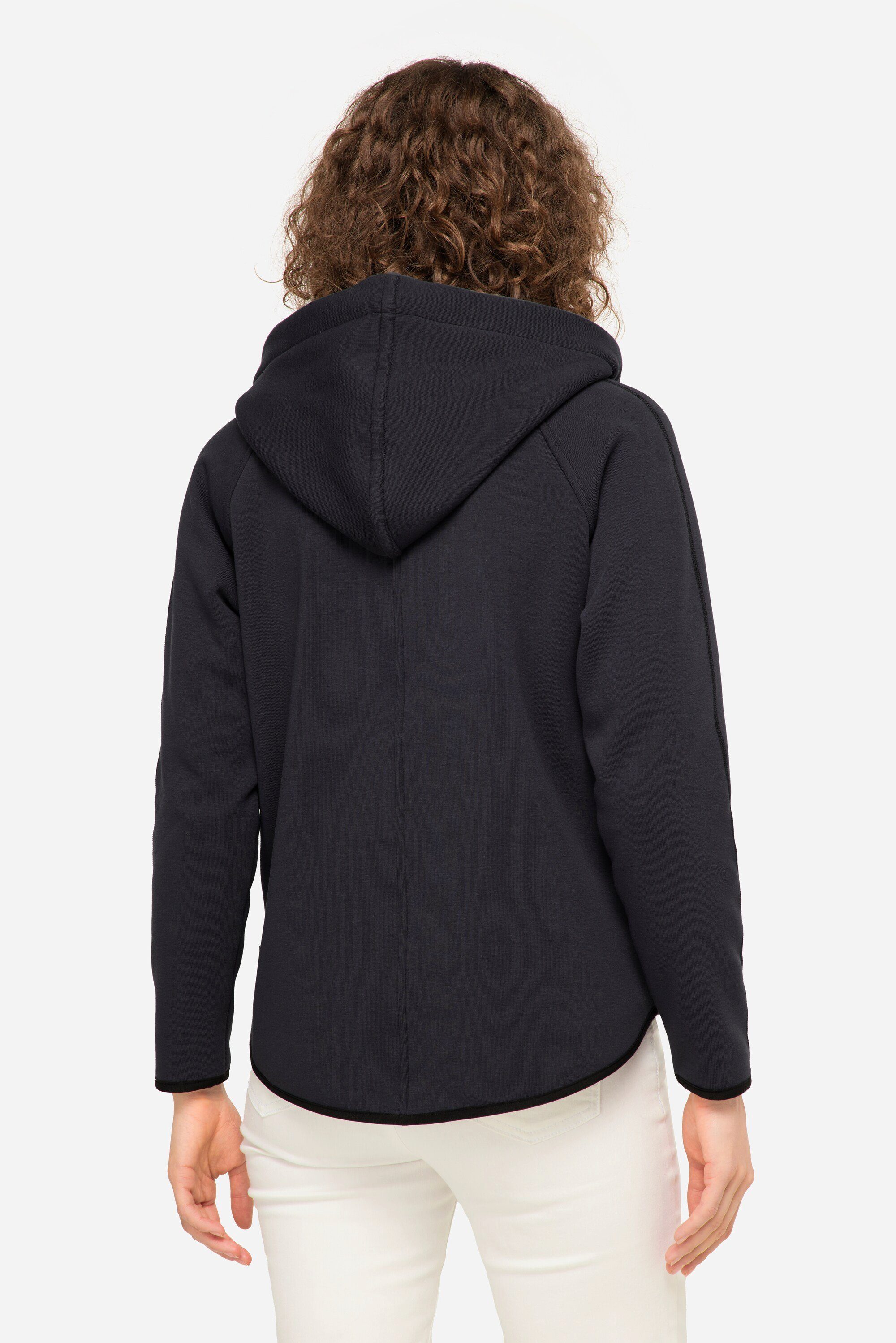 Hoodie-Jacke Laurasøn Kapuze Sweatjacke Teddy-Innenseite Sweat